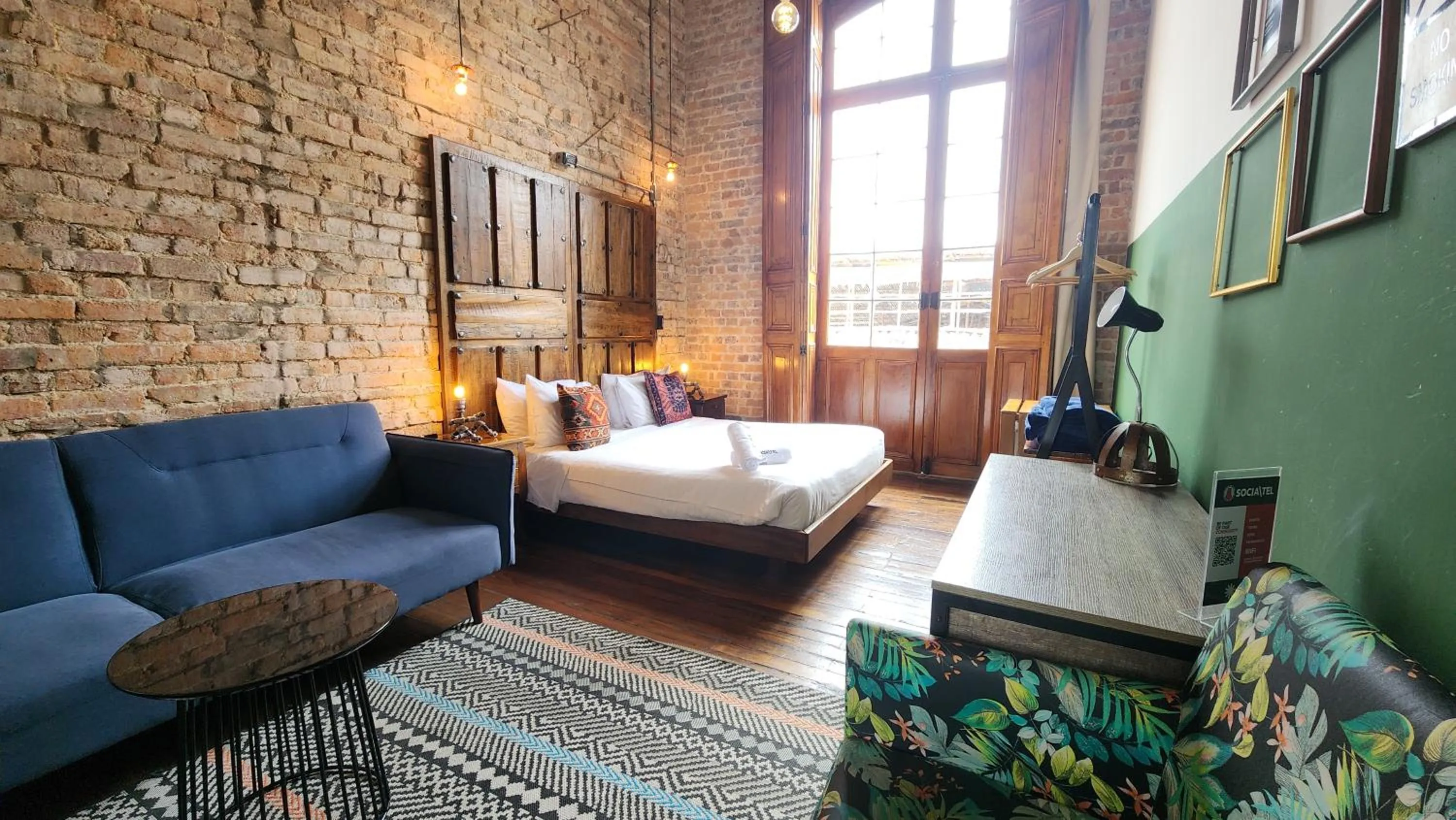 Bed in Delgadillo Hotel by Socialtel