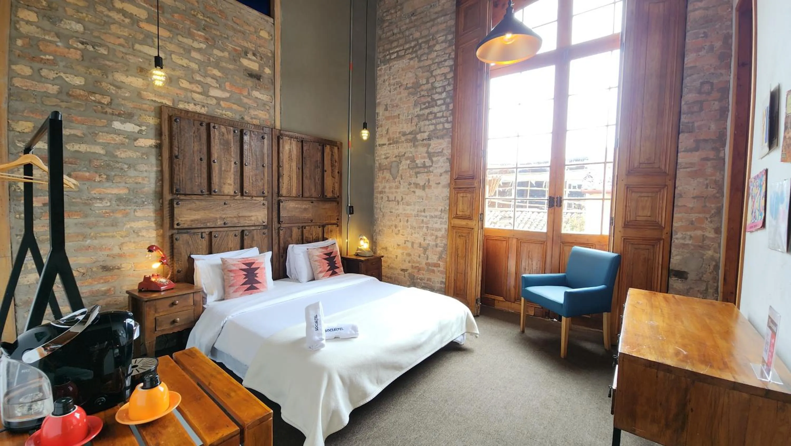 Bed in Delgadillo Hotel by Socialtel