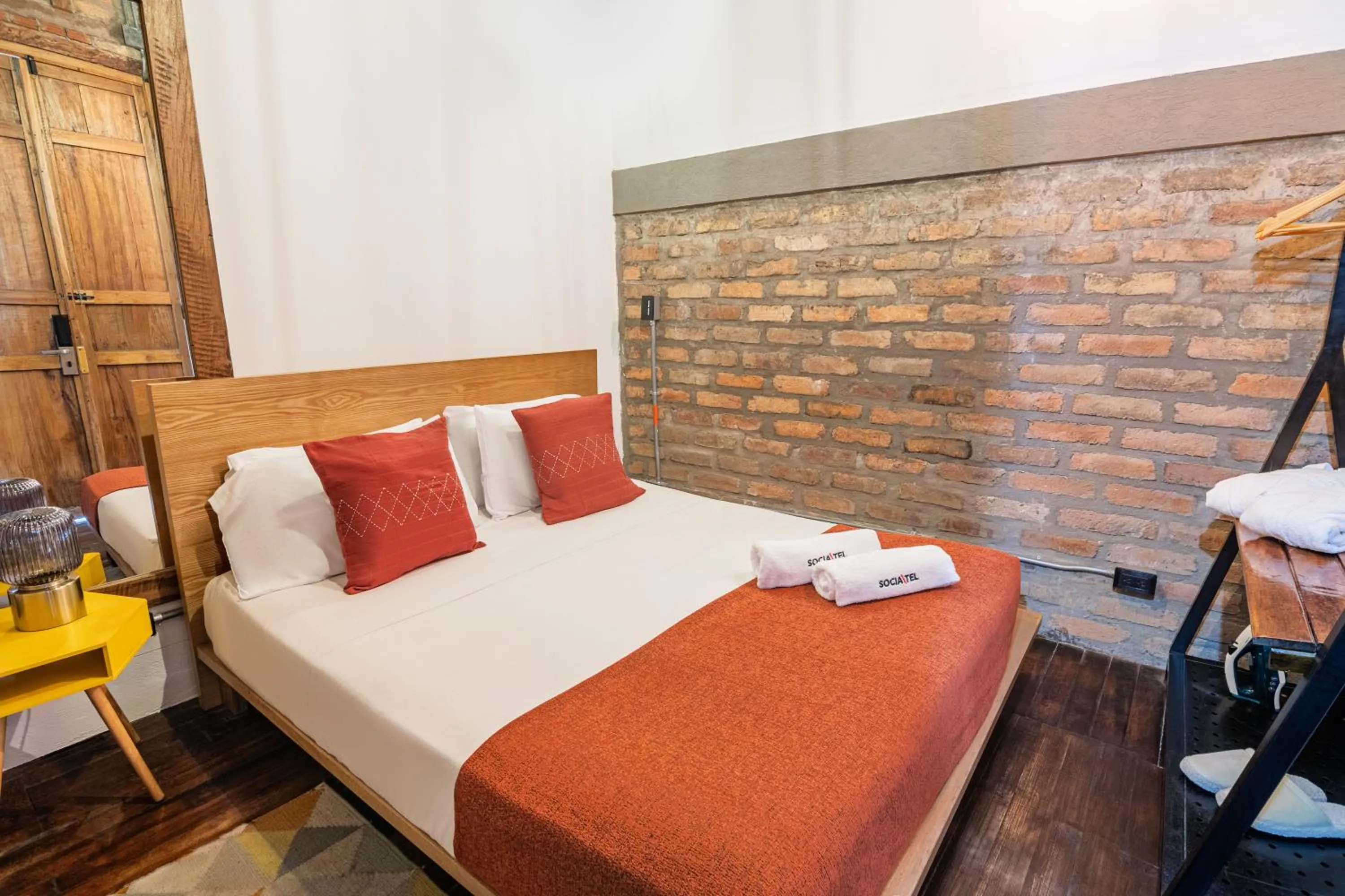 Bed in Delgadillo Hotel by Socialtel