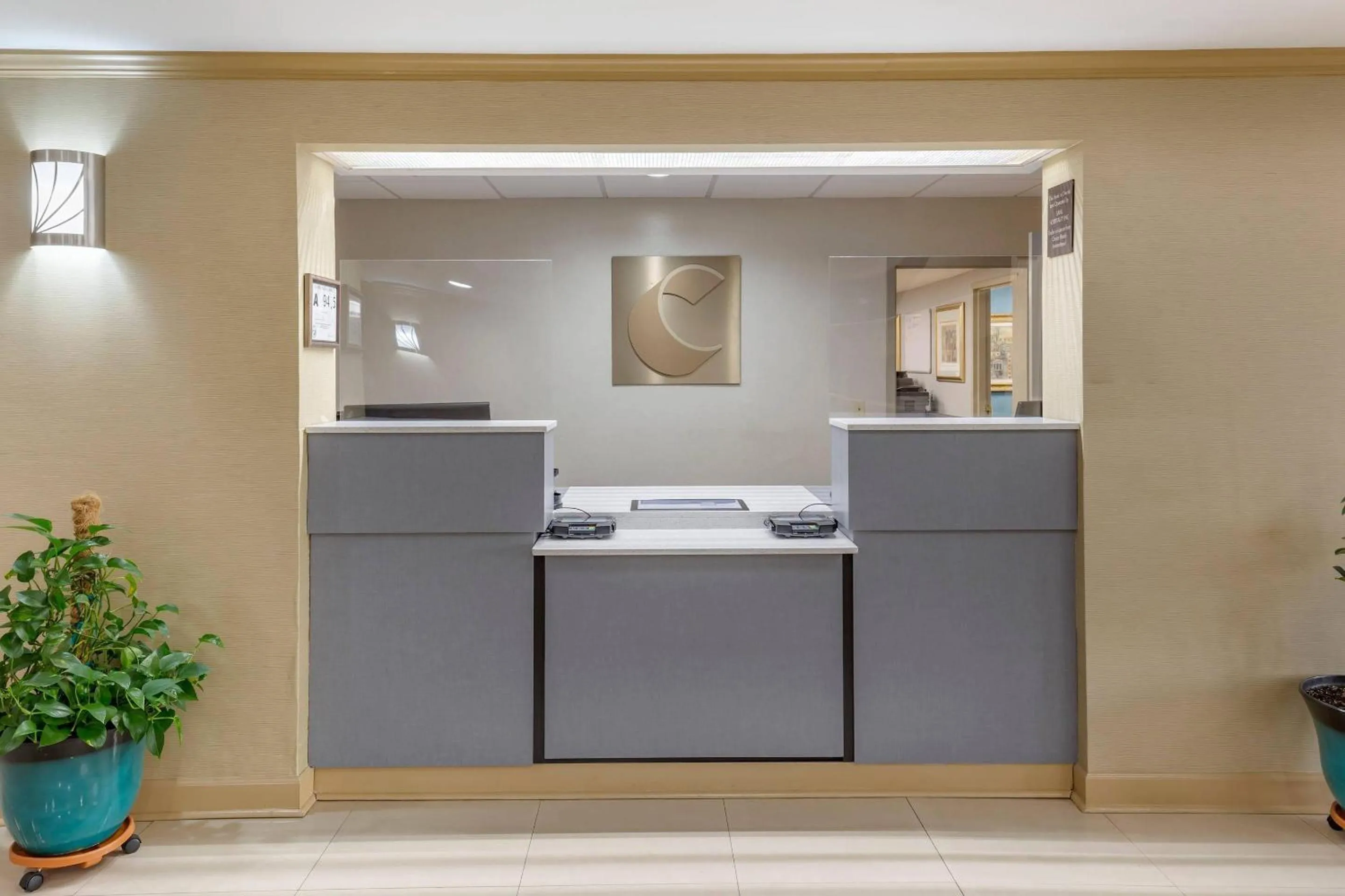 Lobby or reception in Comfort Inn Greensboro - Kernersville