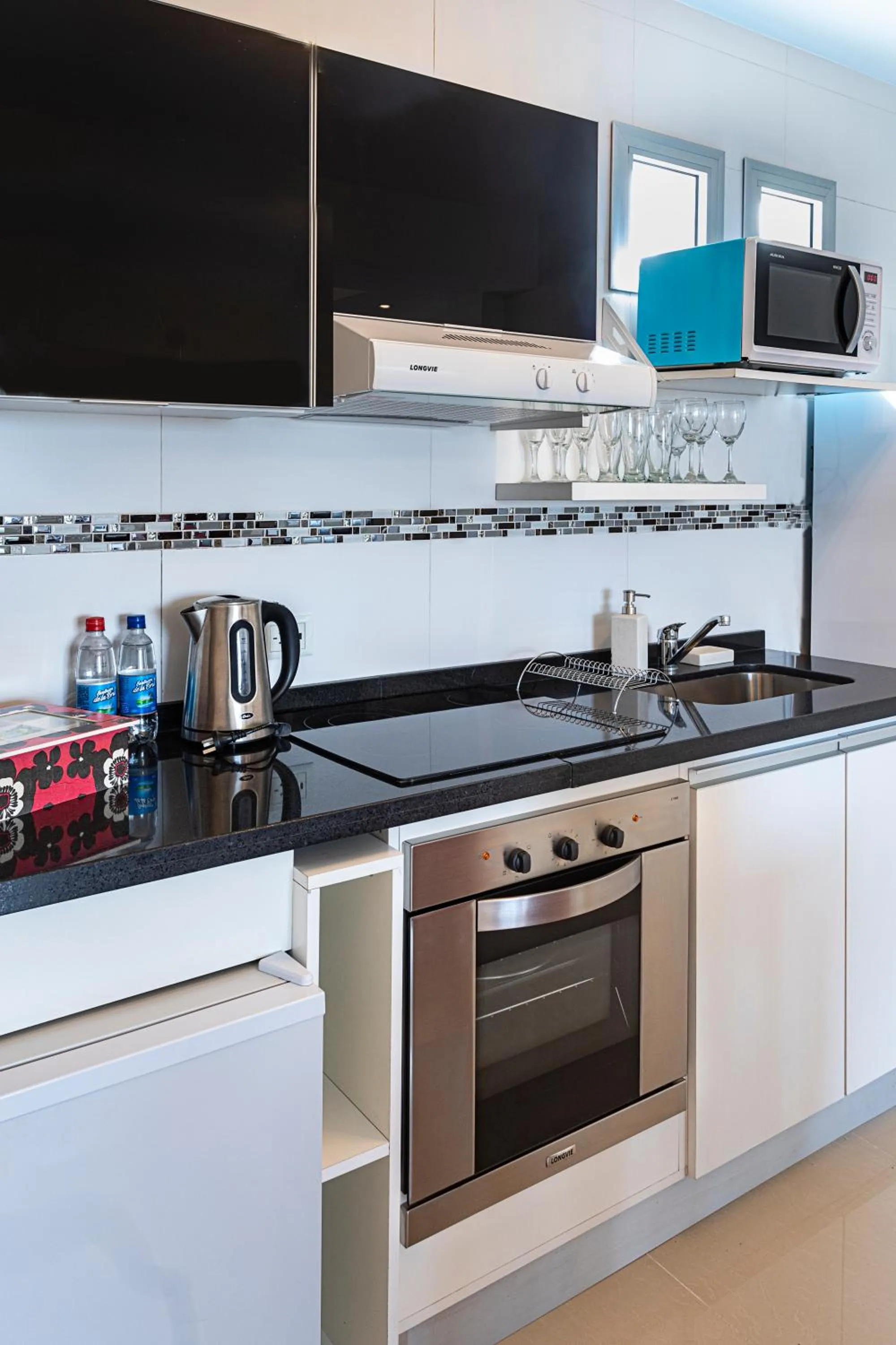 Kitchen or kitchenette in Hotel Boutique Devoto