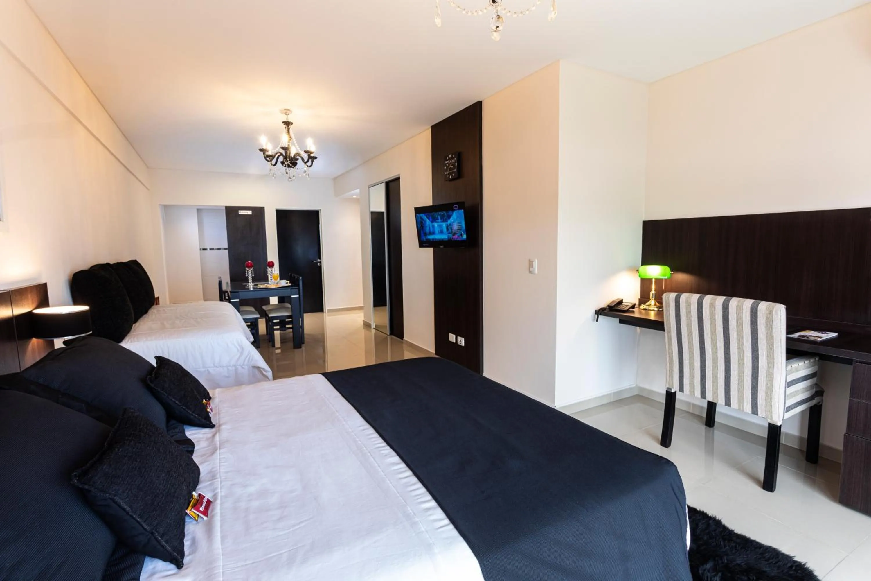 Bedroom, Bed in Hotel Boutique Devoto