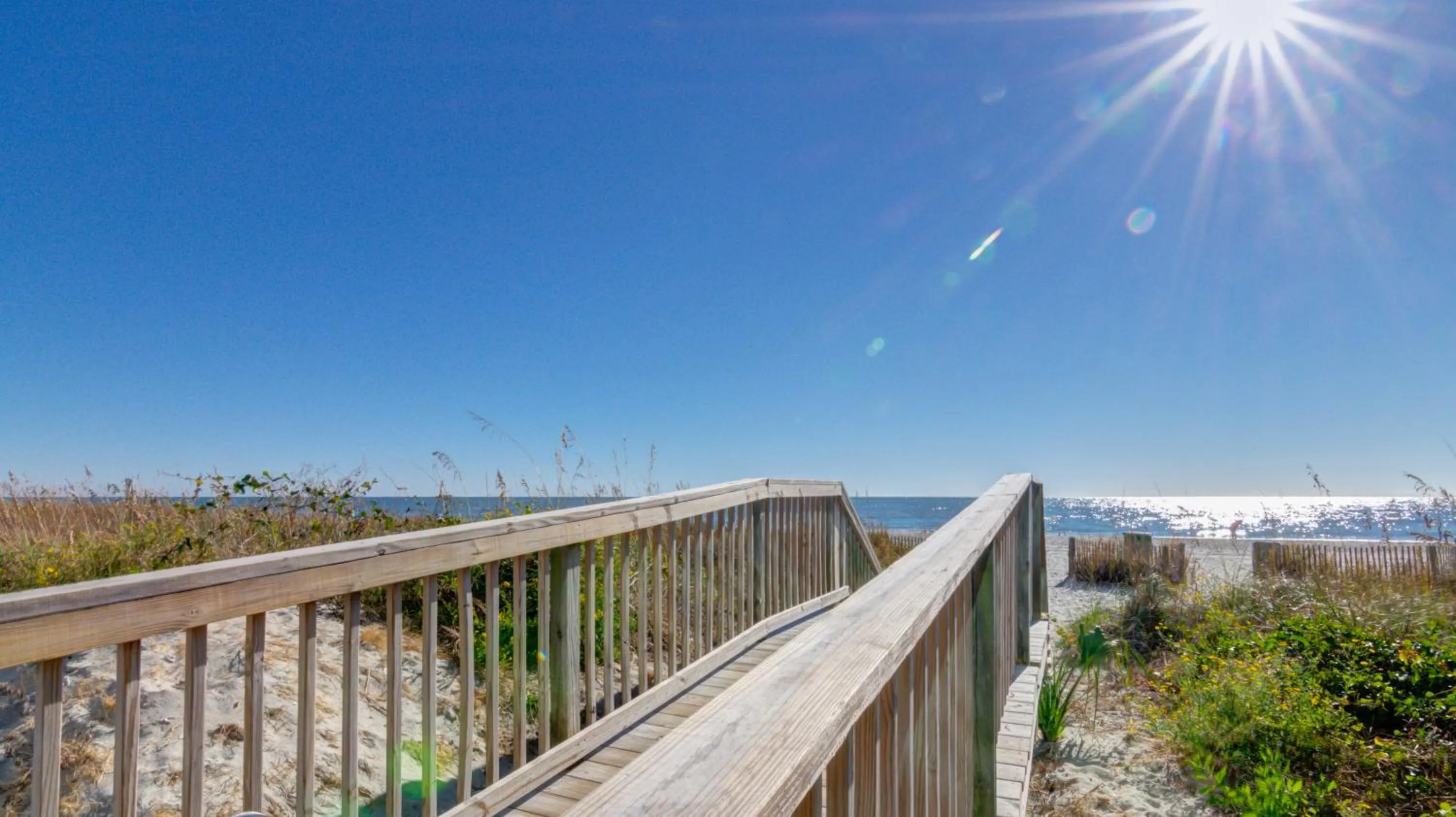 Beach in Captain's Quarters Resort