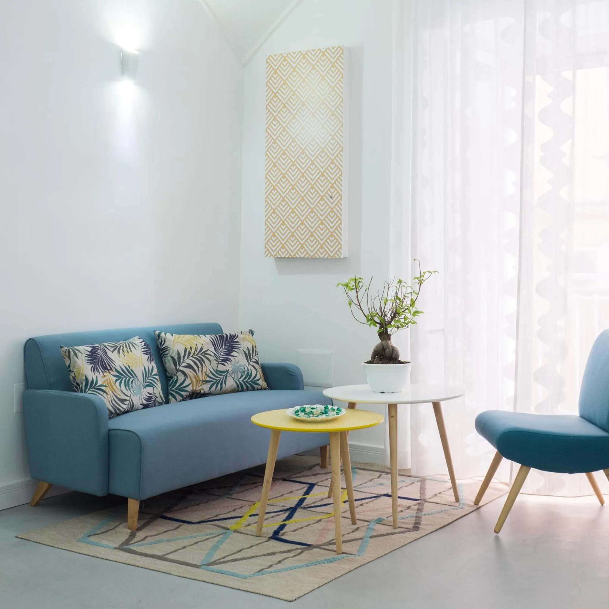 Living room in Dada Suite