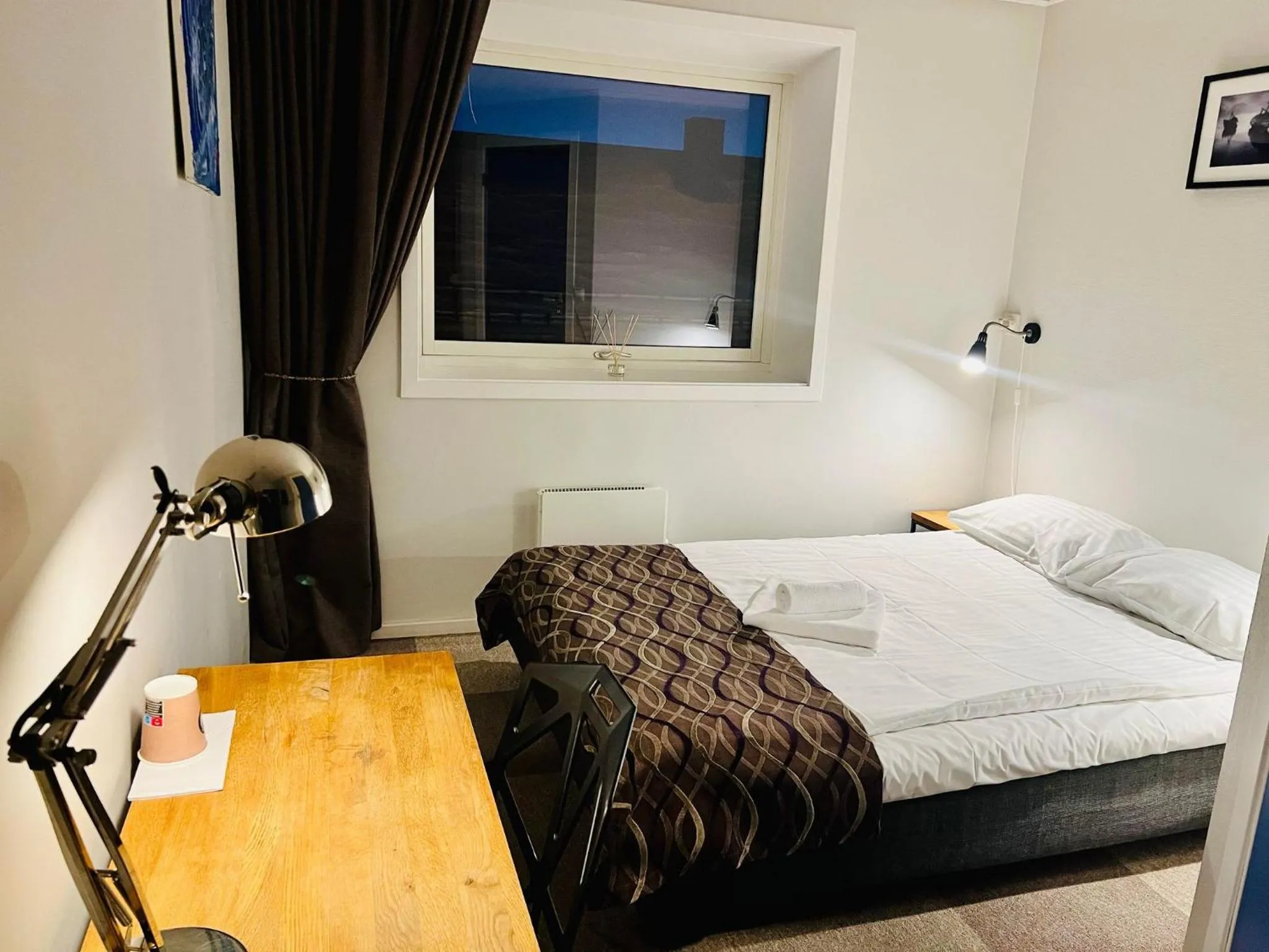 Bed in Arctic Boutique Hotel Northcape