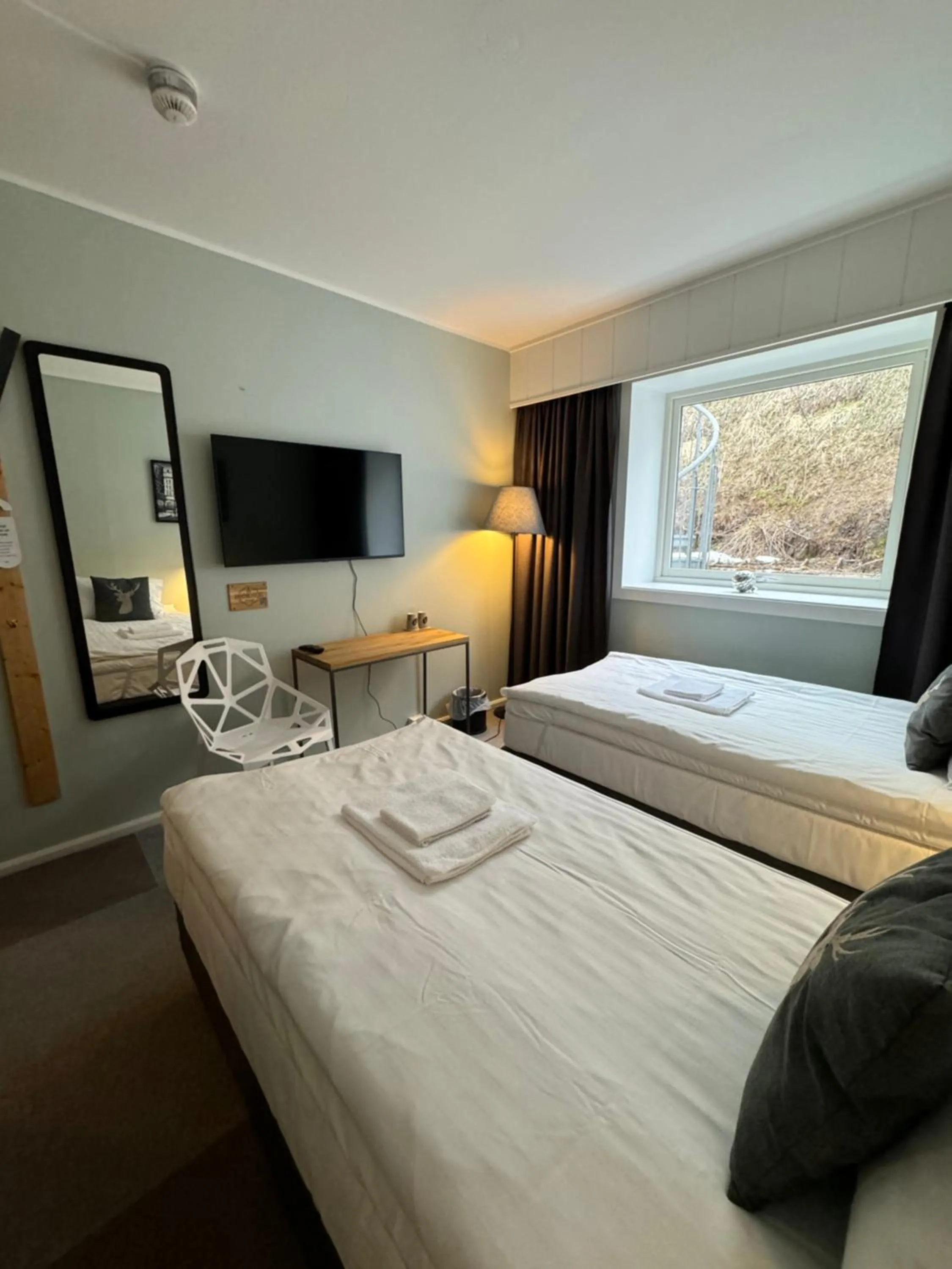 Bed in Arctic Boutique Hotel Northcape