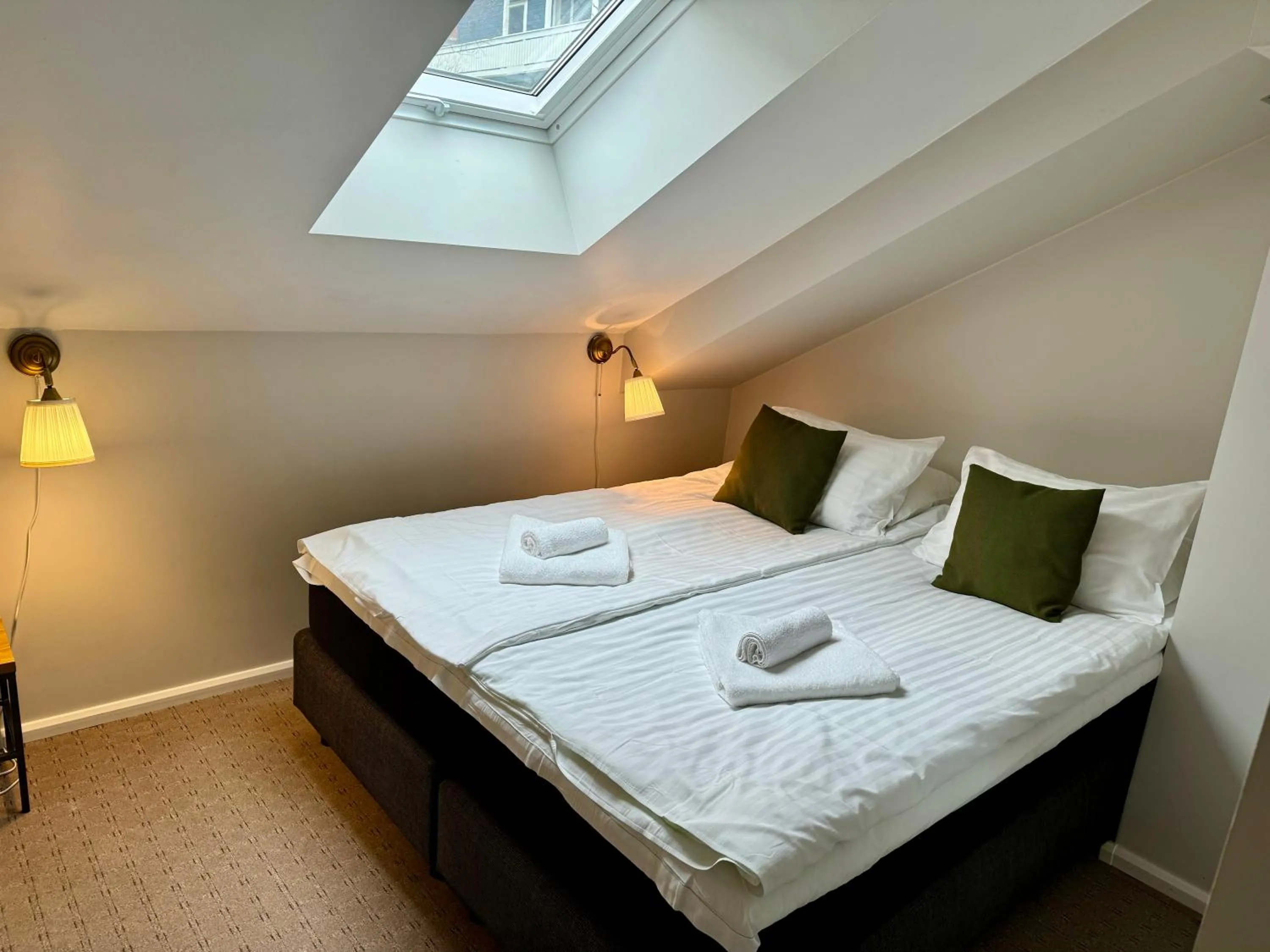 Bed in Arctic Boutique Hotel Northcape