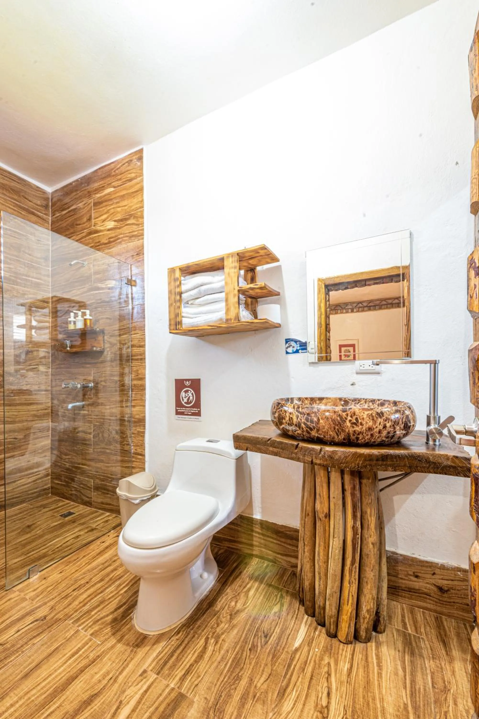 Bathroom in Vista de Águilas Ecolodge