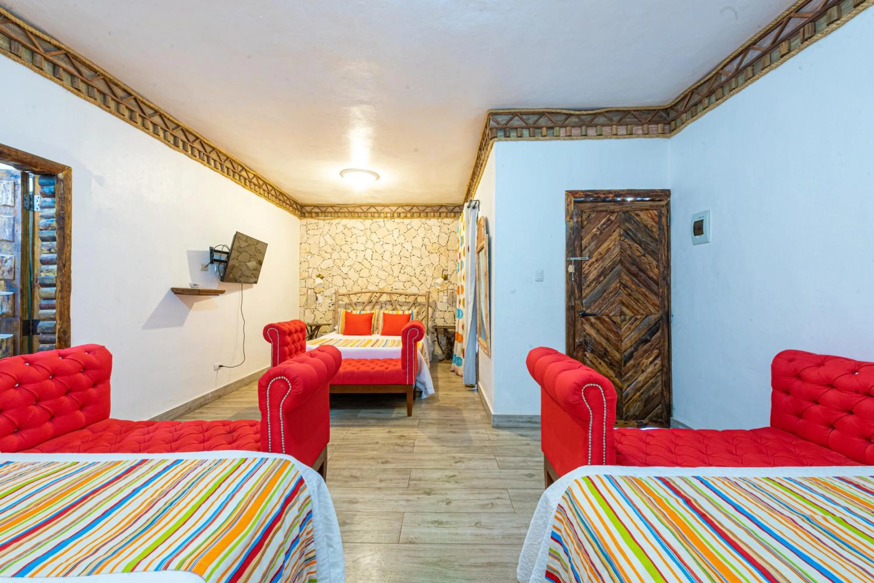 Bed in Vista de Águilas Ecolodge