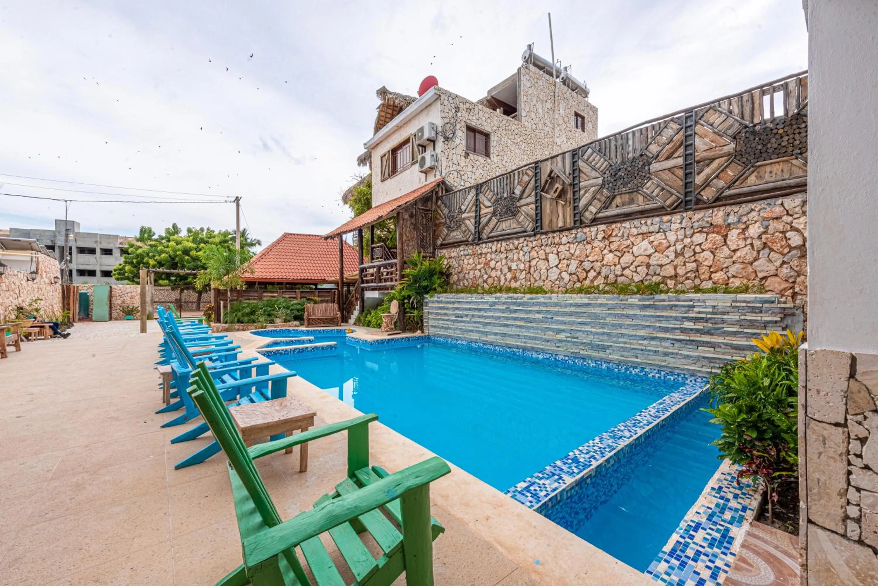 Swimming pool in Vista de Águilas Ecolodge