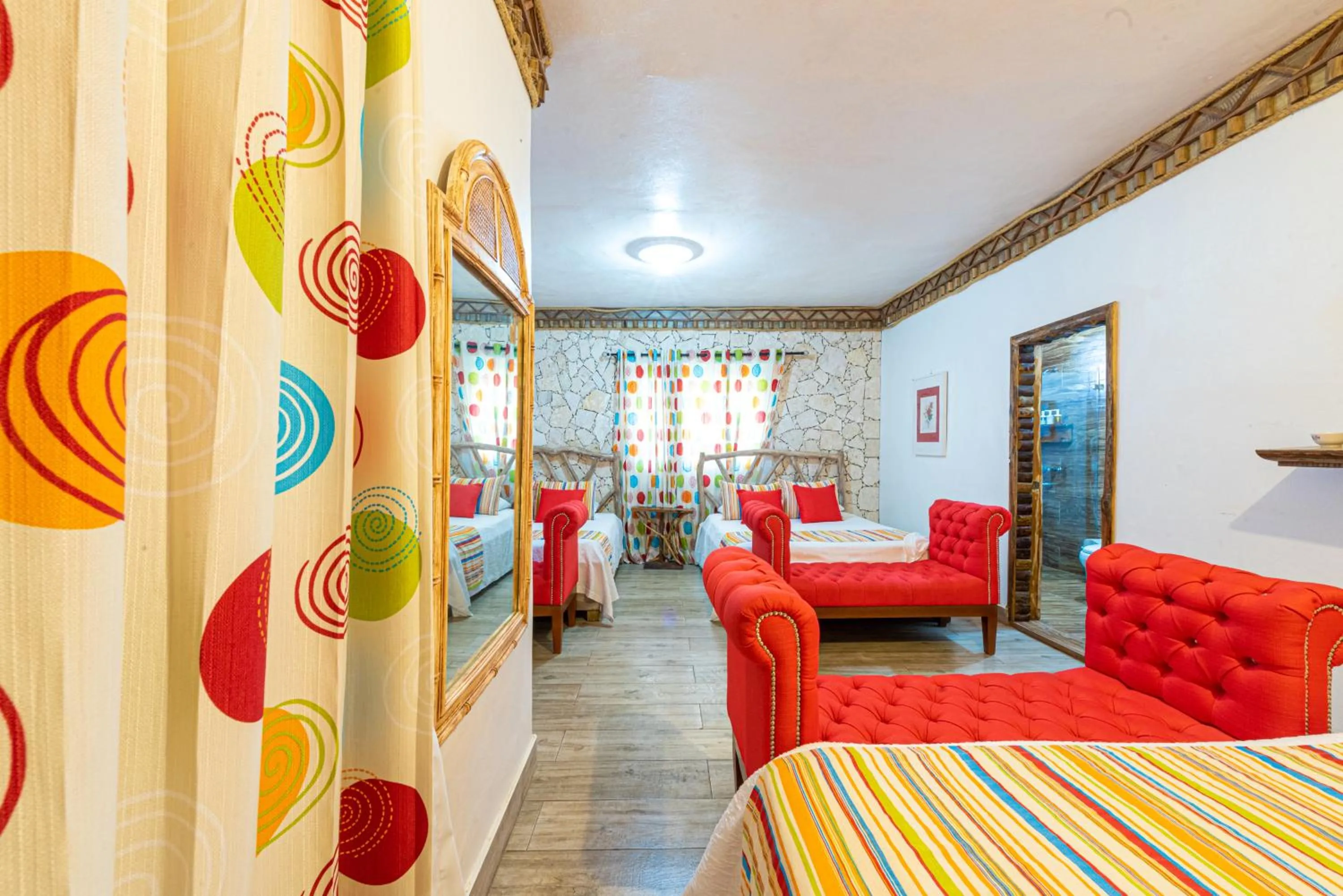 Bed in Vista de Águilas Ecolodge