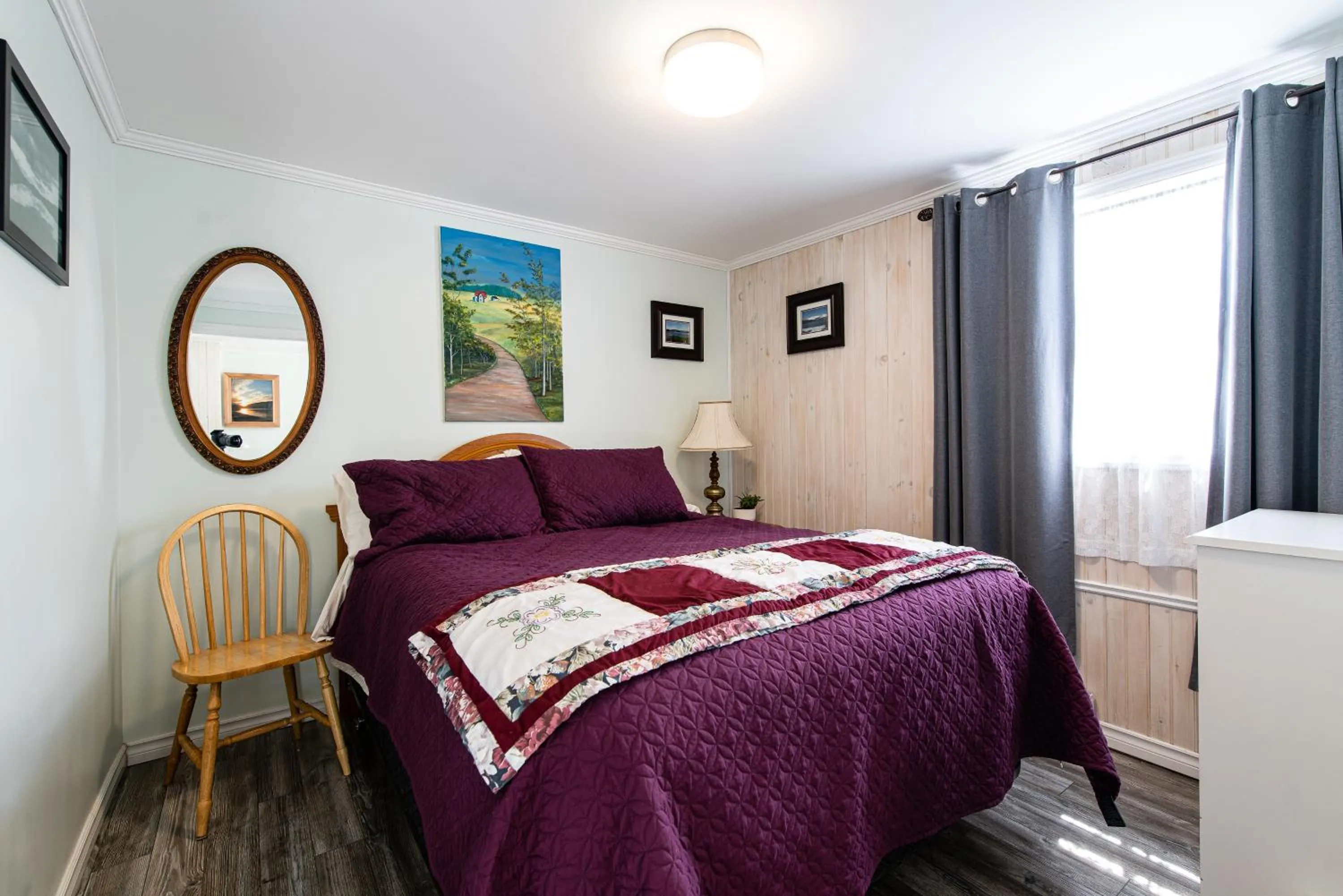 Bedroom, Bed in Out East B&B - Norris Point