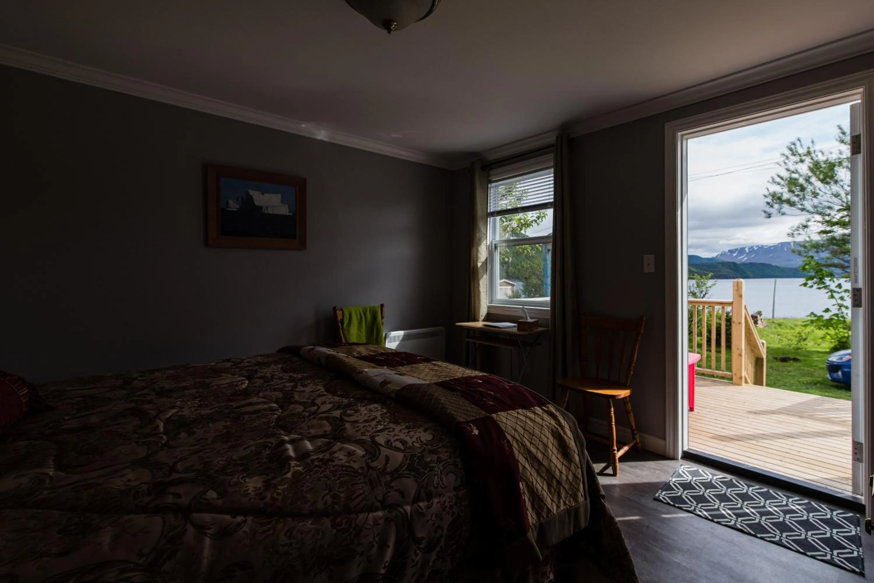 Seating area in Out East B&B - Norris Point