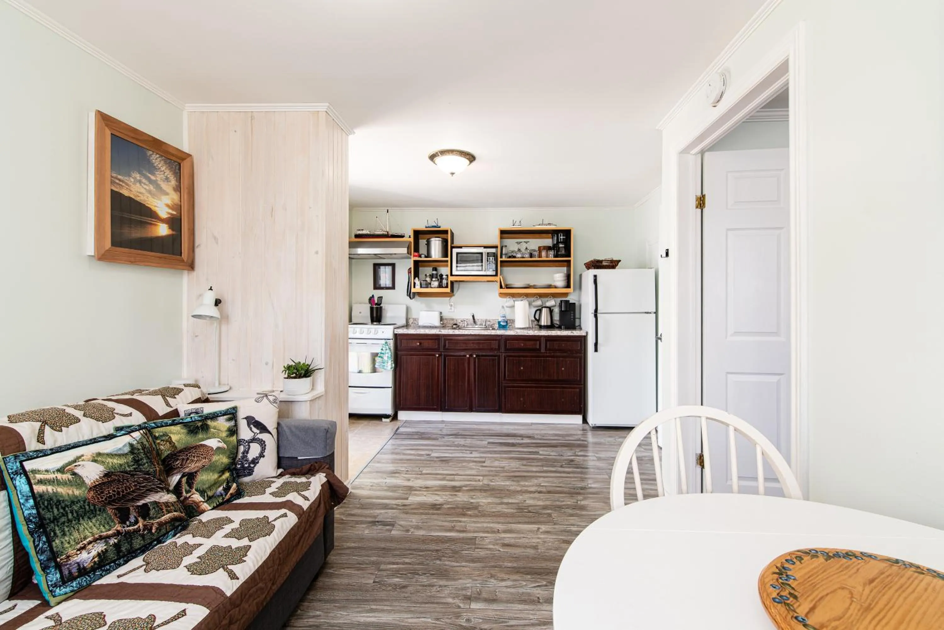 Kitchen or kitchenette in Out East B&B - Norris Point