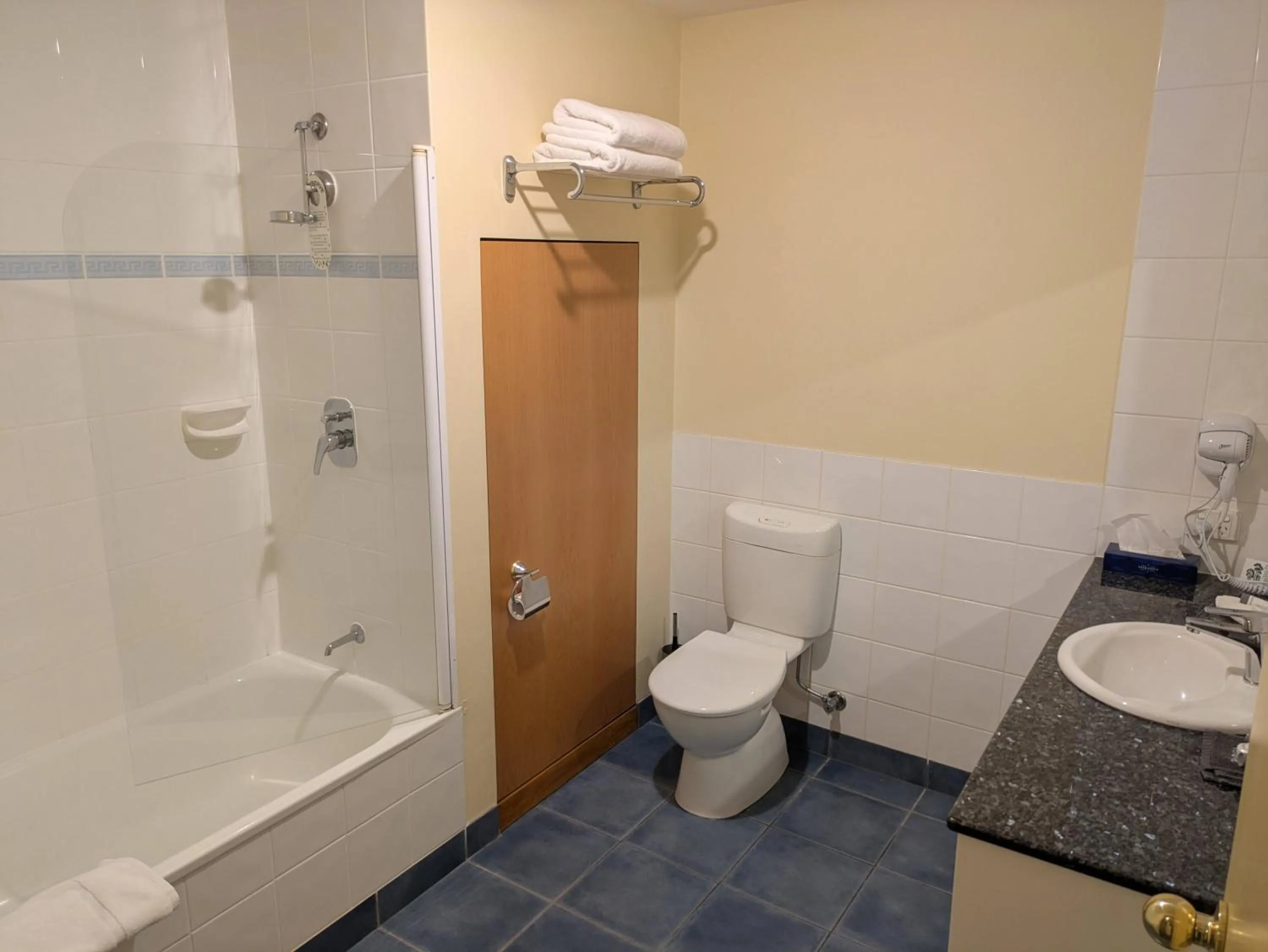 Shower in Mayfair Plaza Motel and Apartments