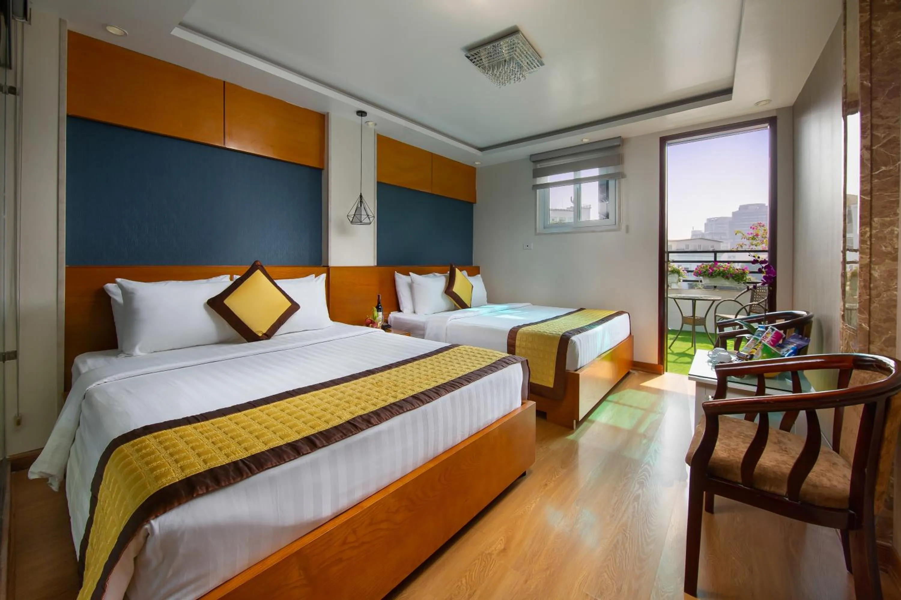 Bedroom, Bed in Hanoi Lotus Boutique Hotel