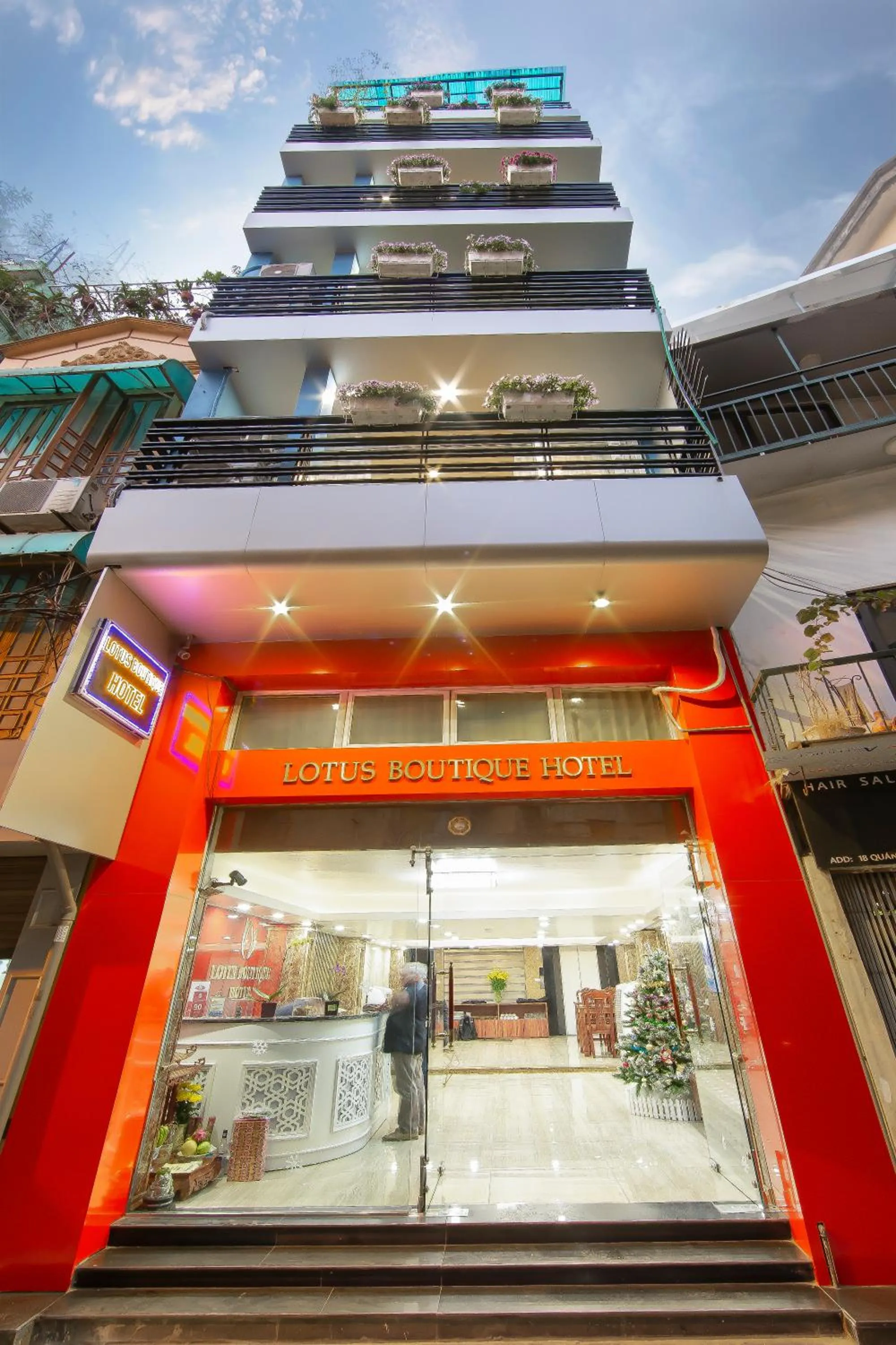 Property building in Hanoi Lotus Boutique Hotel