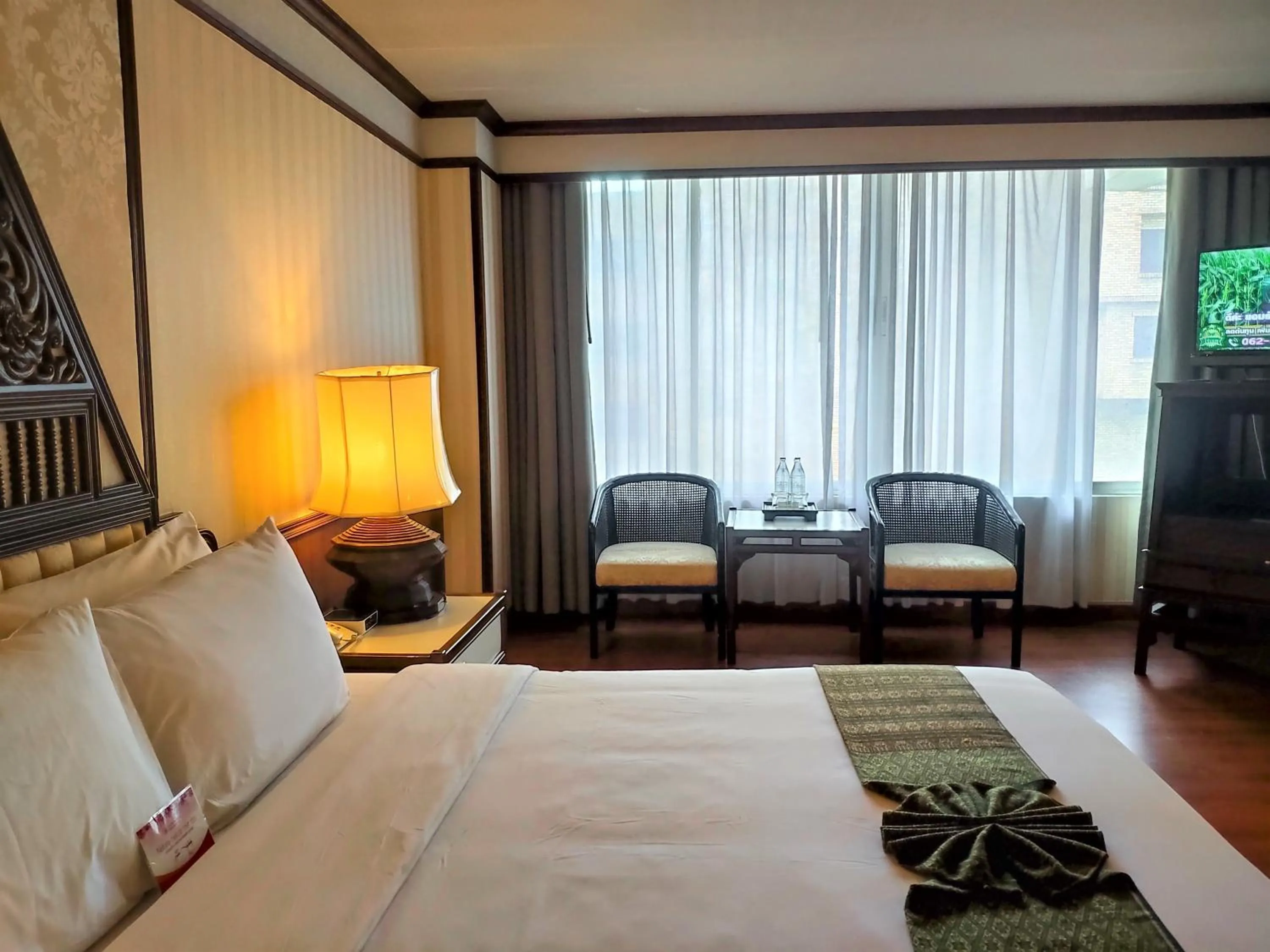 Bed in Chiang Mai Orchid Hotel