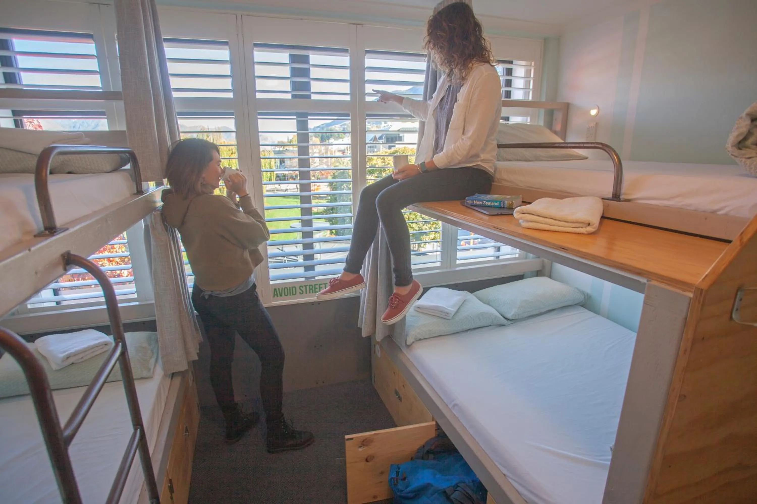 Bed in Absoloot Hostel Queenstown