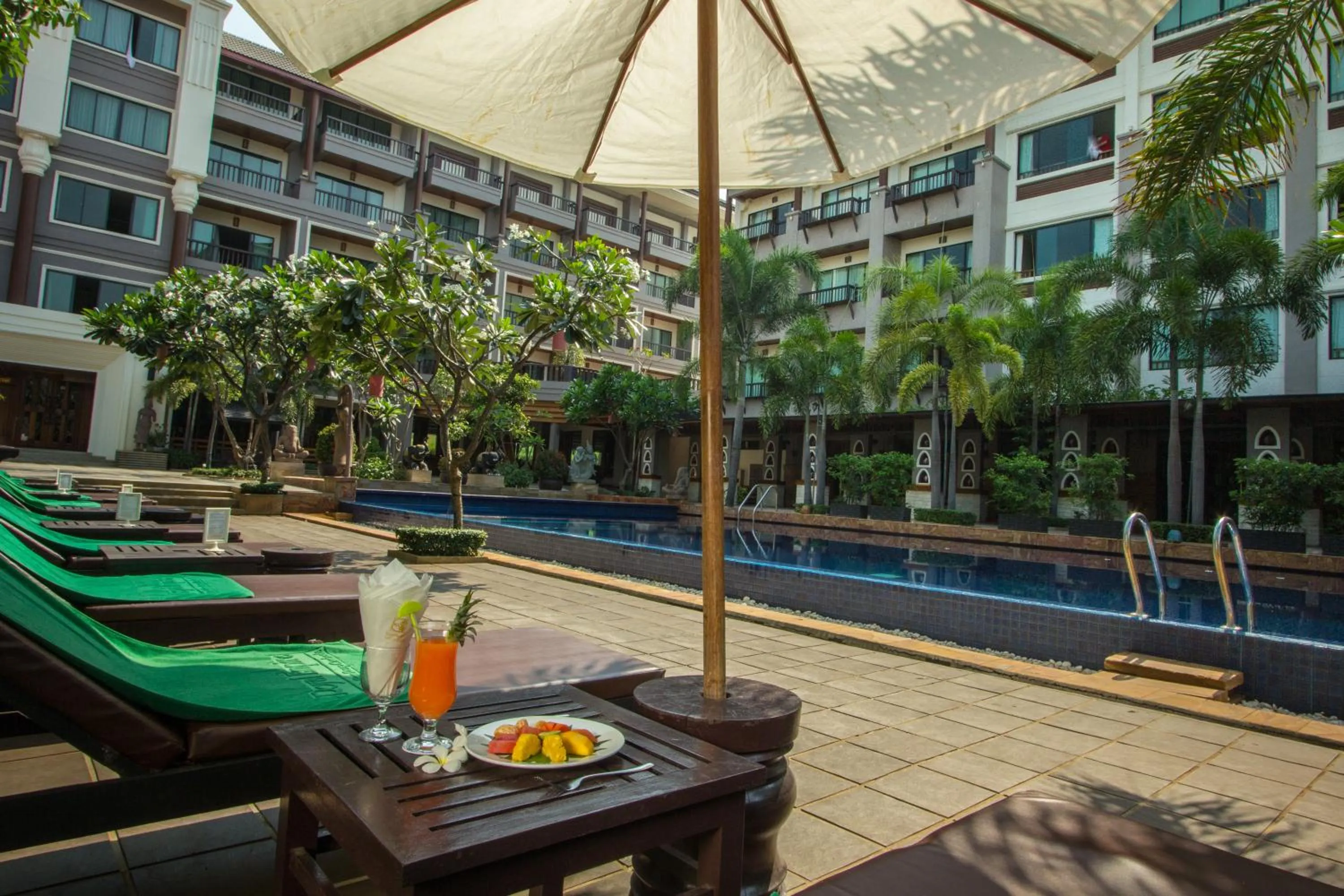 Food in Royal Empire Hotel