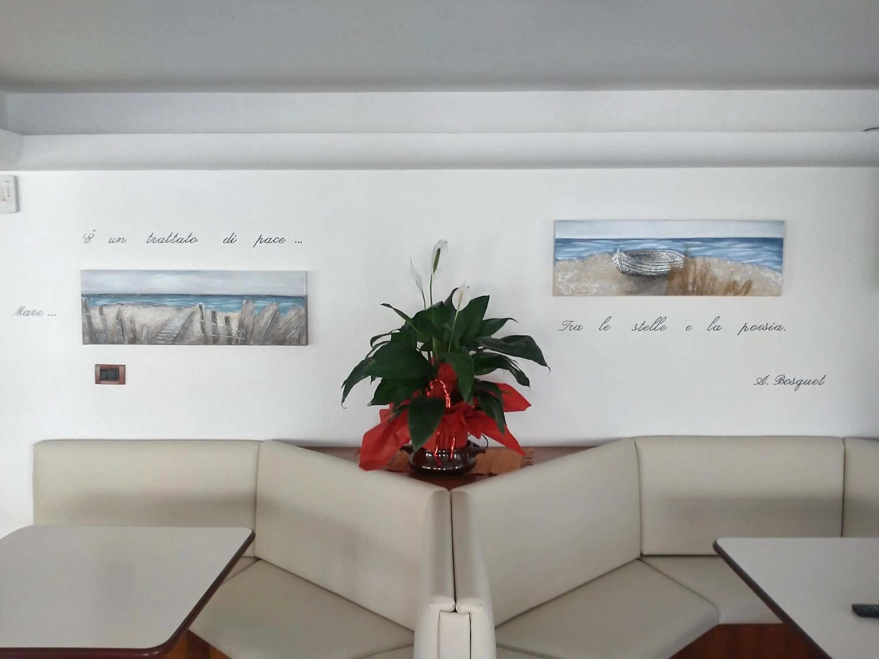 Lobby or reception in Hotel Seven