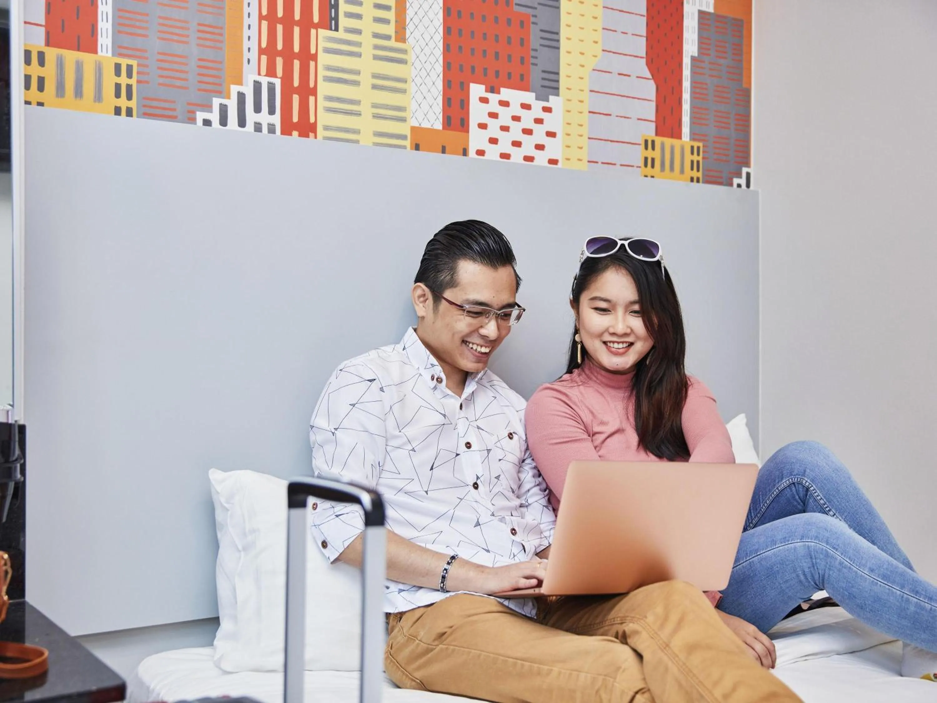 Bedroom in ibis budget Singapore Bugis