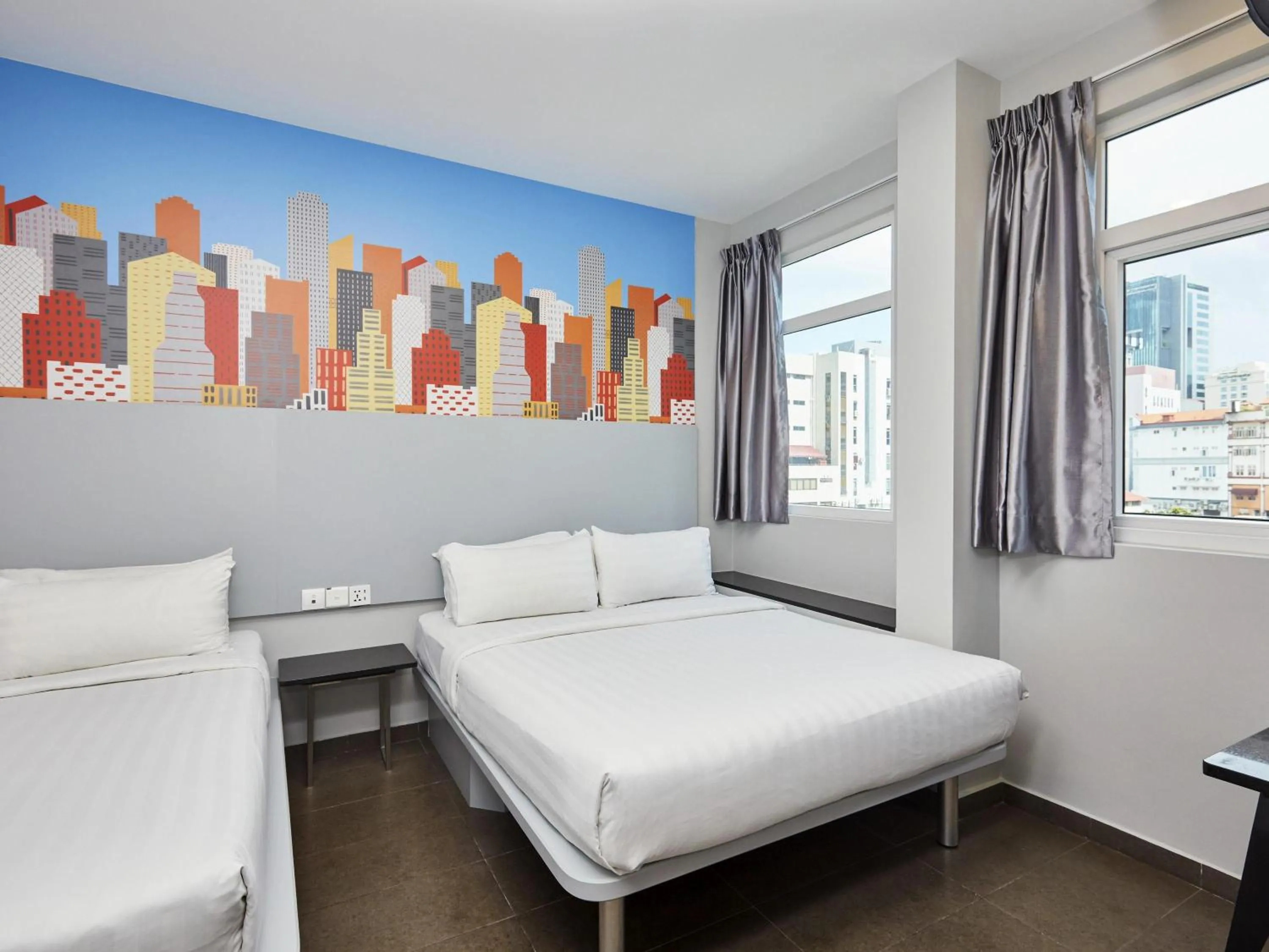 Bedroom, Bed in ibis budget Singapore Bugis