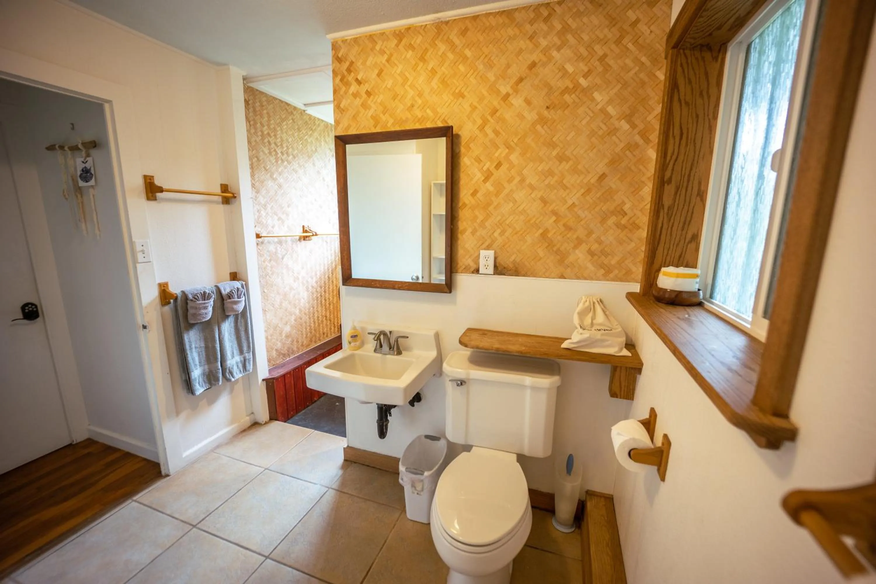 Bathroom in Hilo Vacation Rental