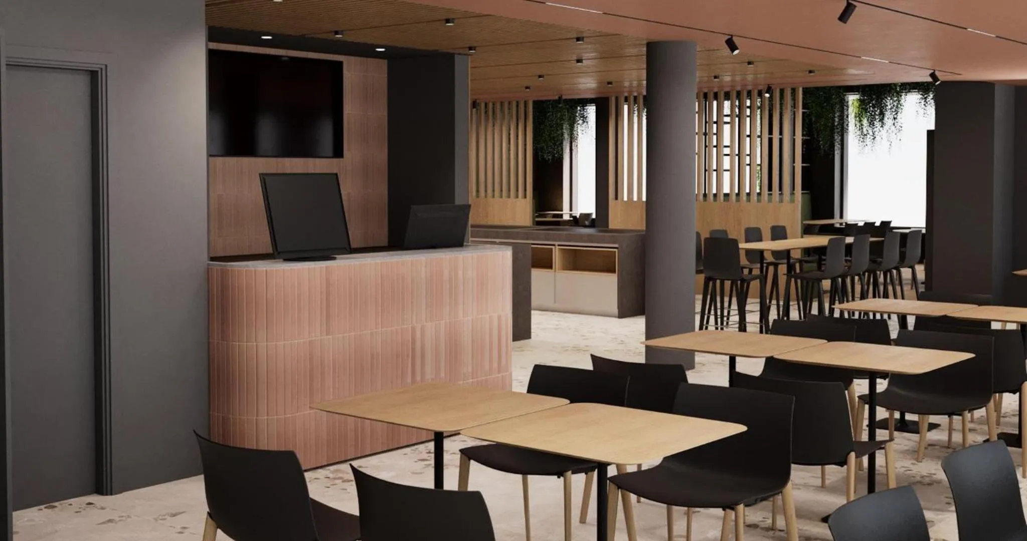 Restaurant/places to eat in Tallink Express Hotel