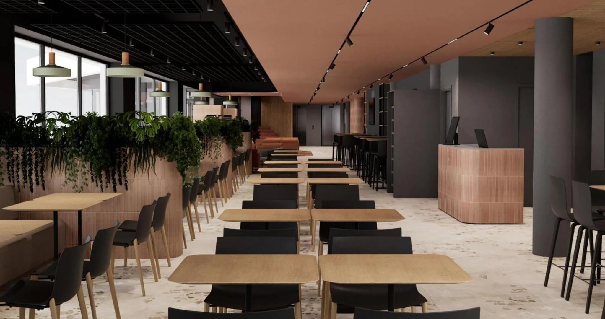 Restaurant/places to eat in Tallink Express Hotel