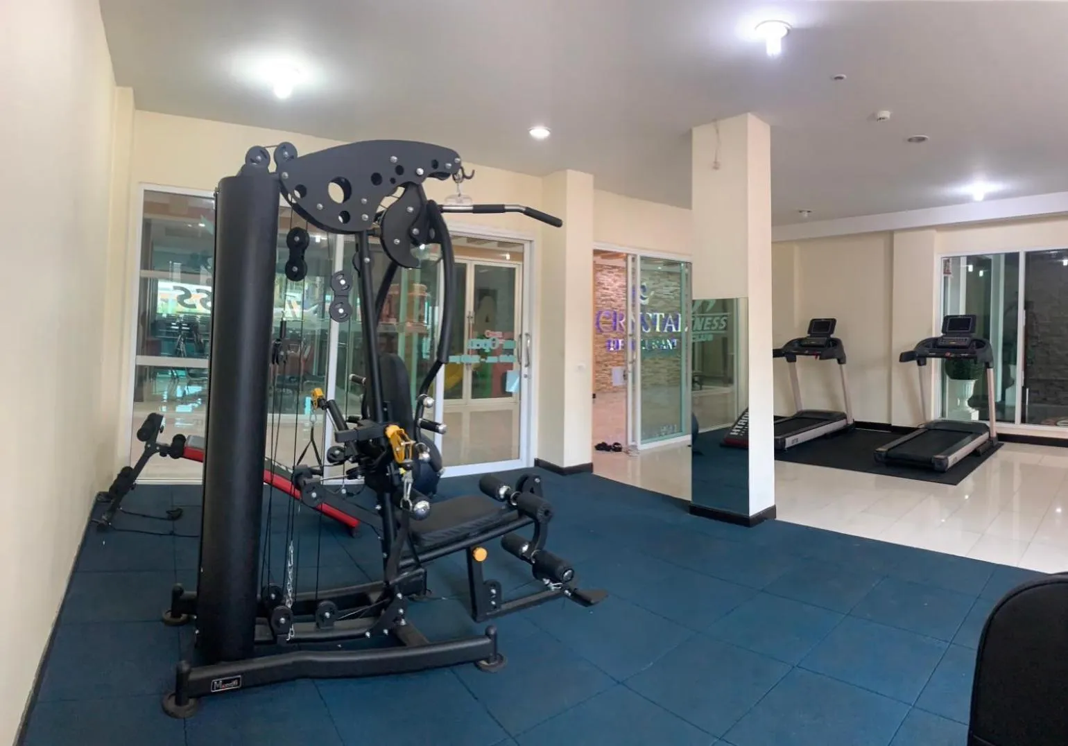 Fitness centre/facilities in Crystal Palace Luxury Hotel Pattaya