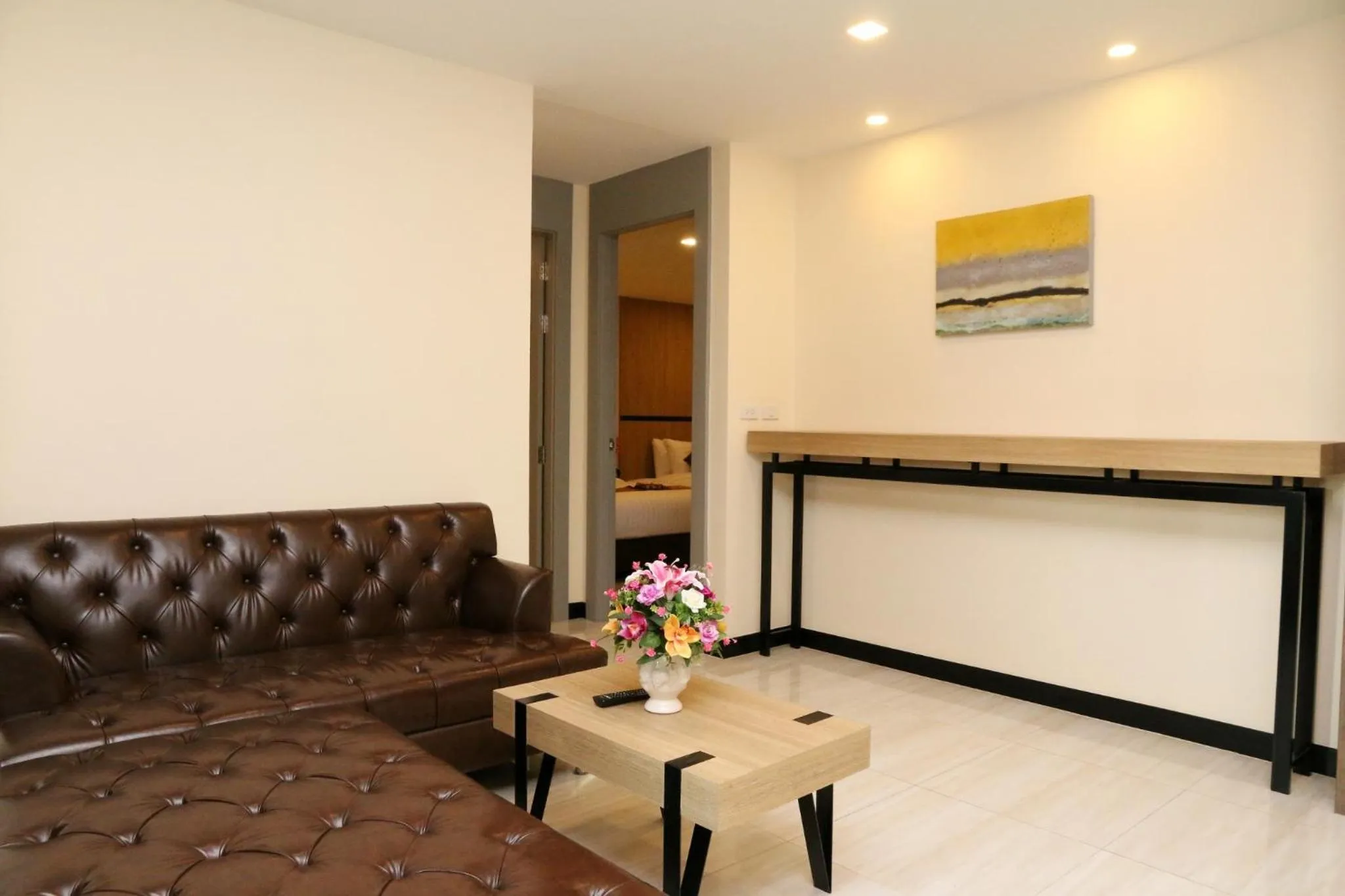 Living room in Crystal Palace Luxury Hotel Pattaya