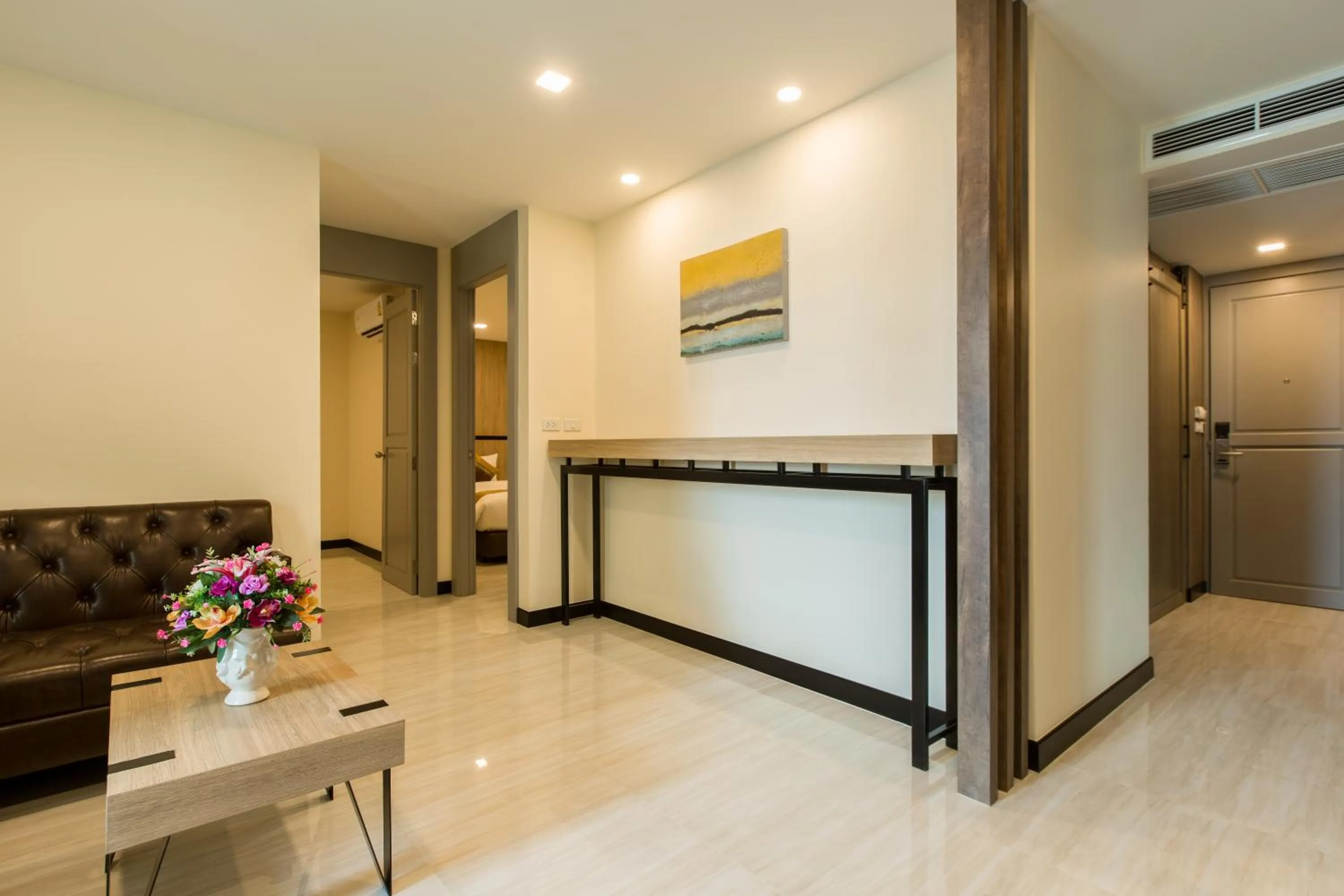 Living room in Crystal Palace Luxury Hotel Pattaya