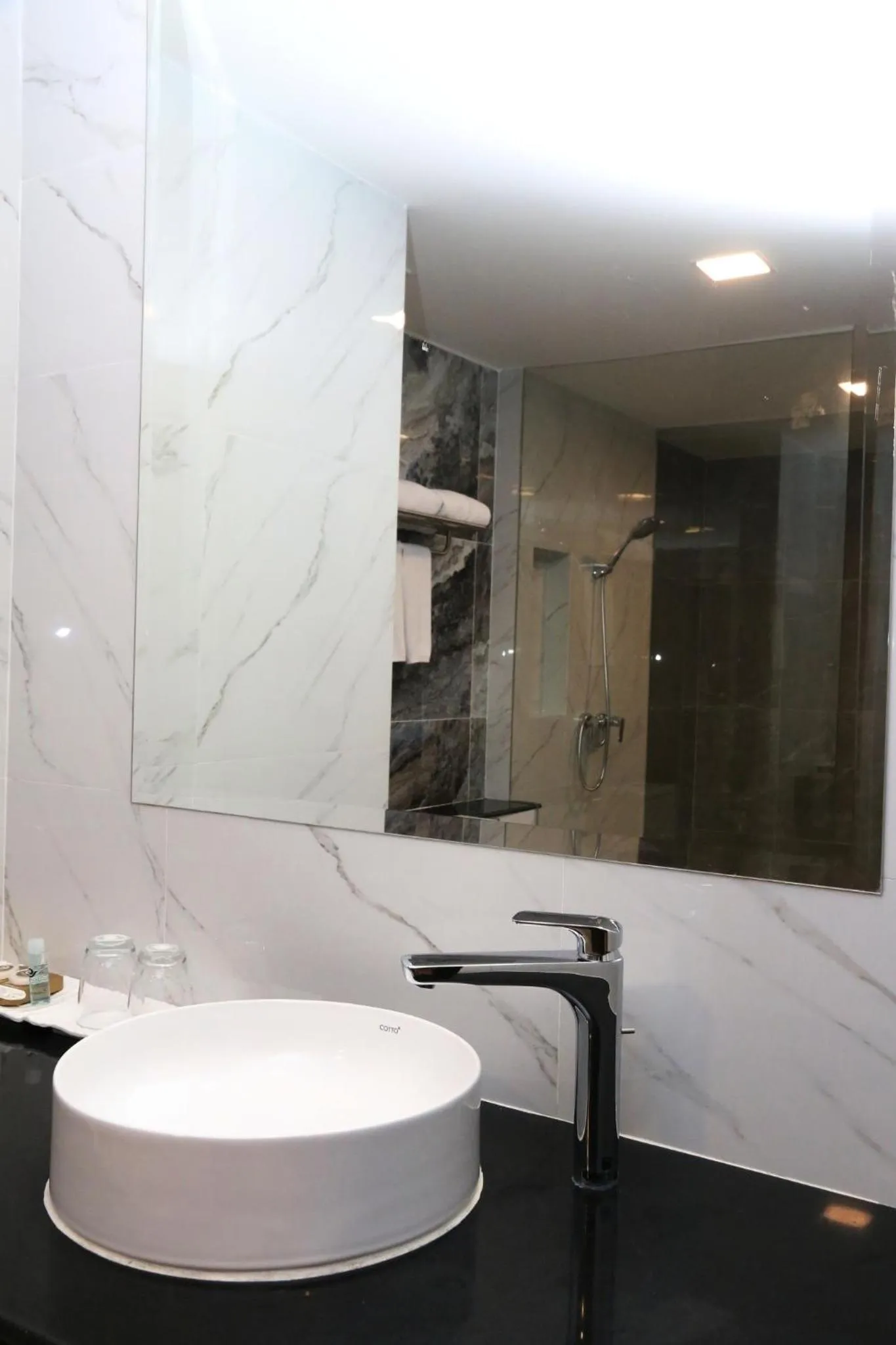 Bathroom in Crystal Palace Luxury Hotel Pattaya