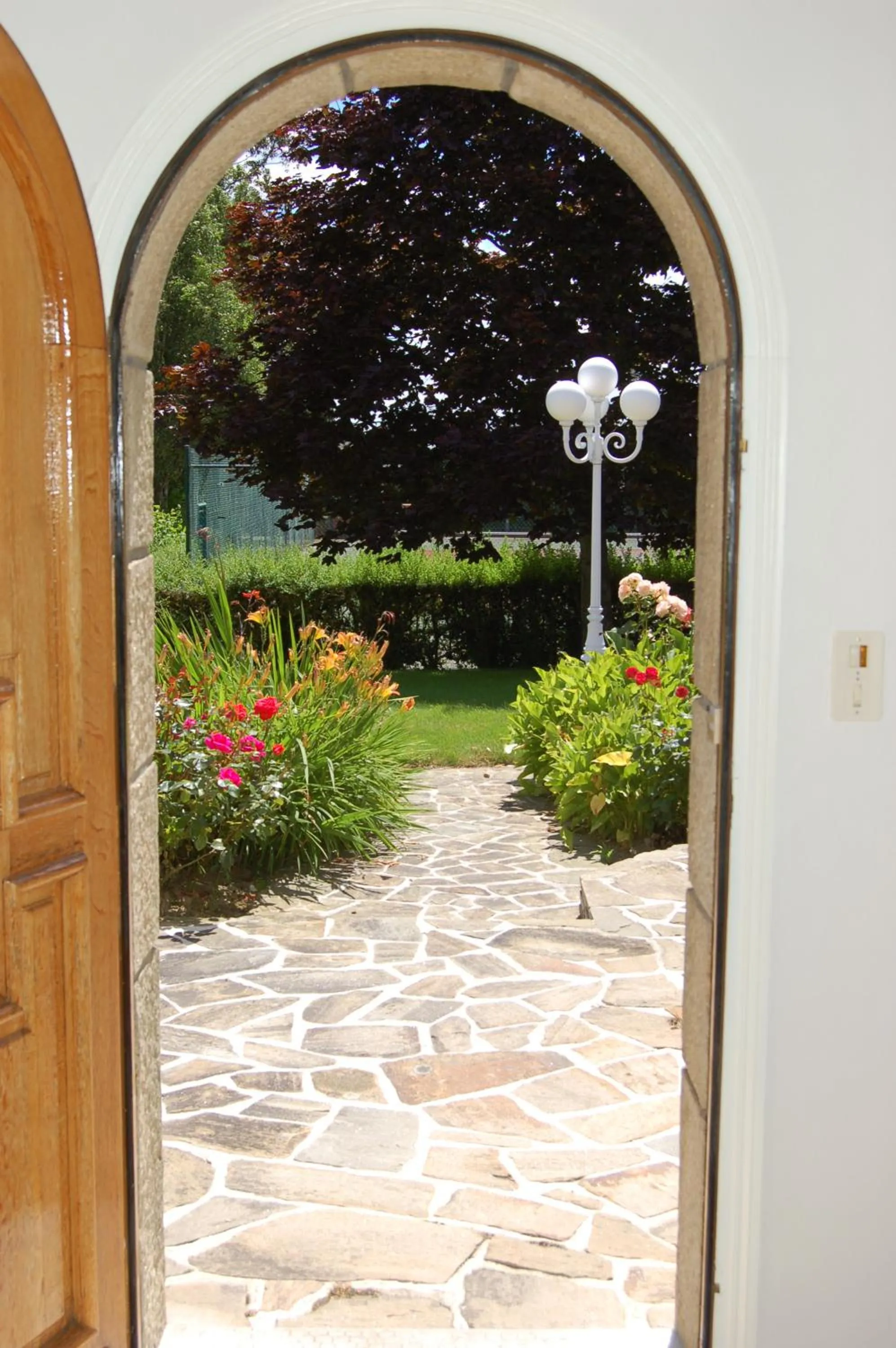 Balcony/Terrace in Hotel Spa La Malouinière Des Longchamps - Saint-Malo