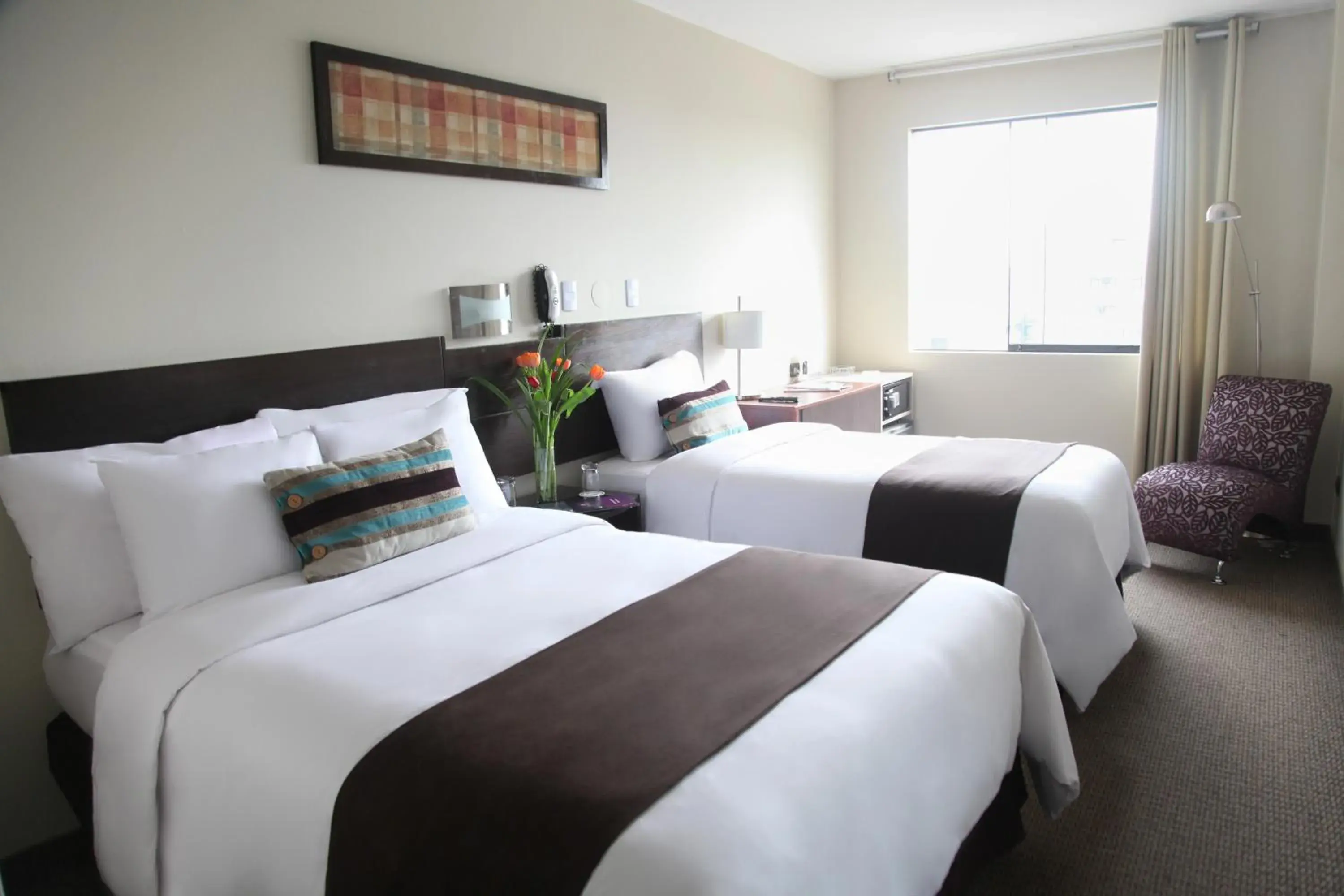 Deluxe Twin Room in Hotel Rivera Inn Deluxe Twin Room in Hotel Rivera Inn