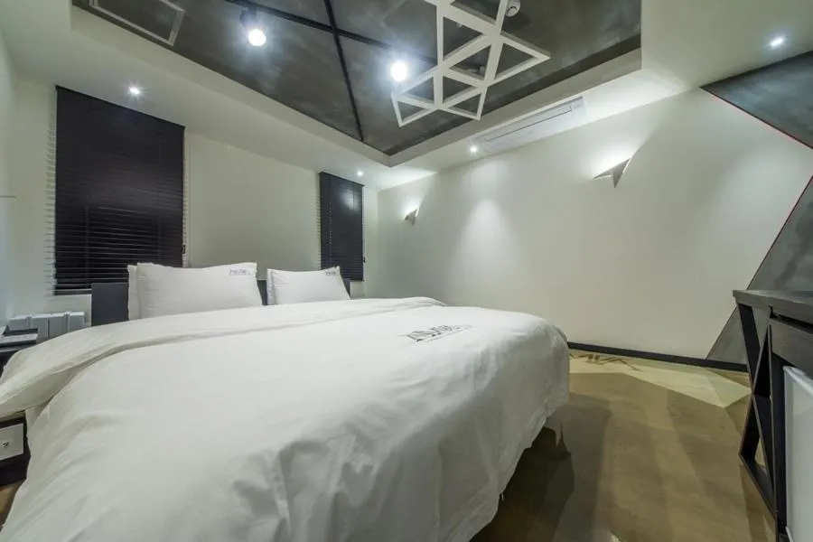 Bed in Anyang Boutique Hotel AMA