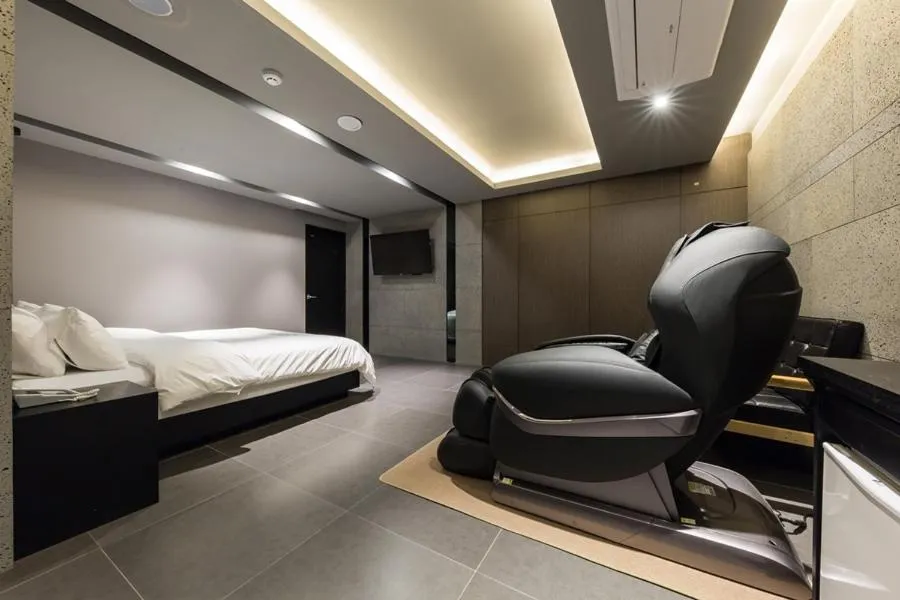 Bed in Anyang Boutique Hotel AMA