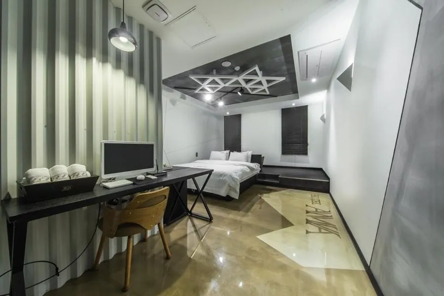 Bed in Anyang Boutique Hotel AMA