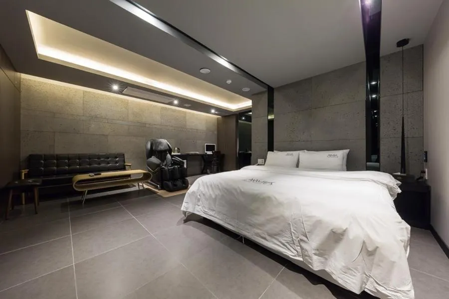 Bed in Anyang Boutique Hotel AMA