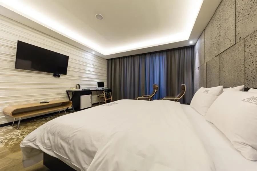 Bed in Anyang Boutique Hotel AMA