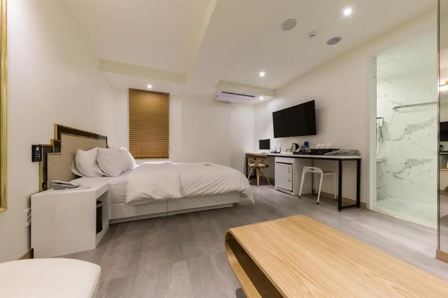 Bed in Anyang Boutique Hotel AMA