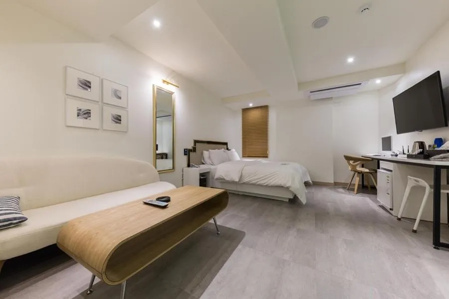 Bed in Anyang Boutique Hotel AMA