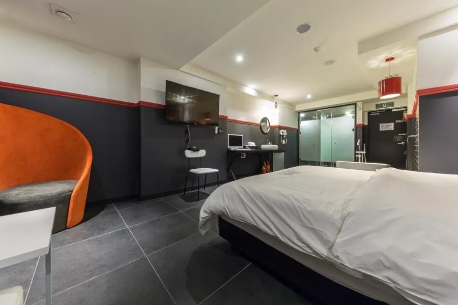 Bed in Anyang Boutique Hotel AMA