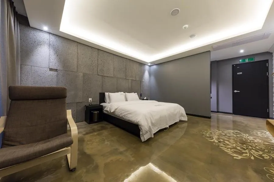 Bed in Anyang Boutique Hotel AMA
