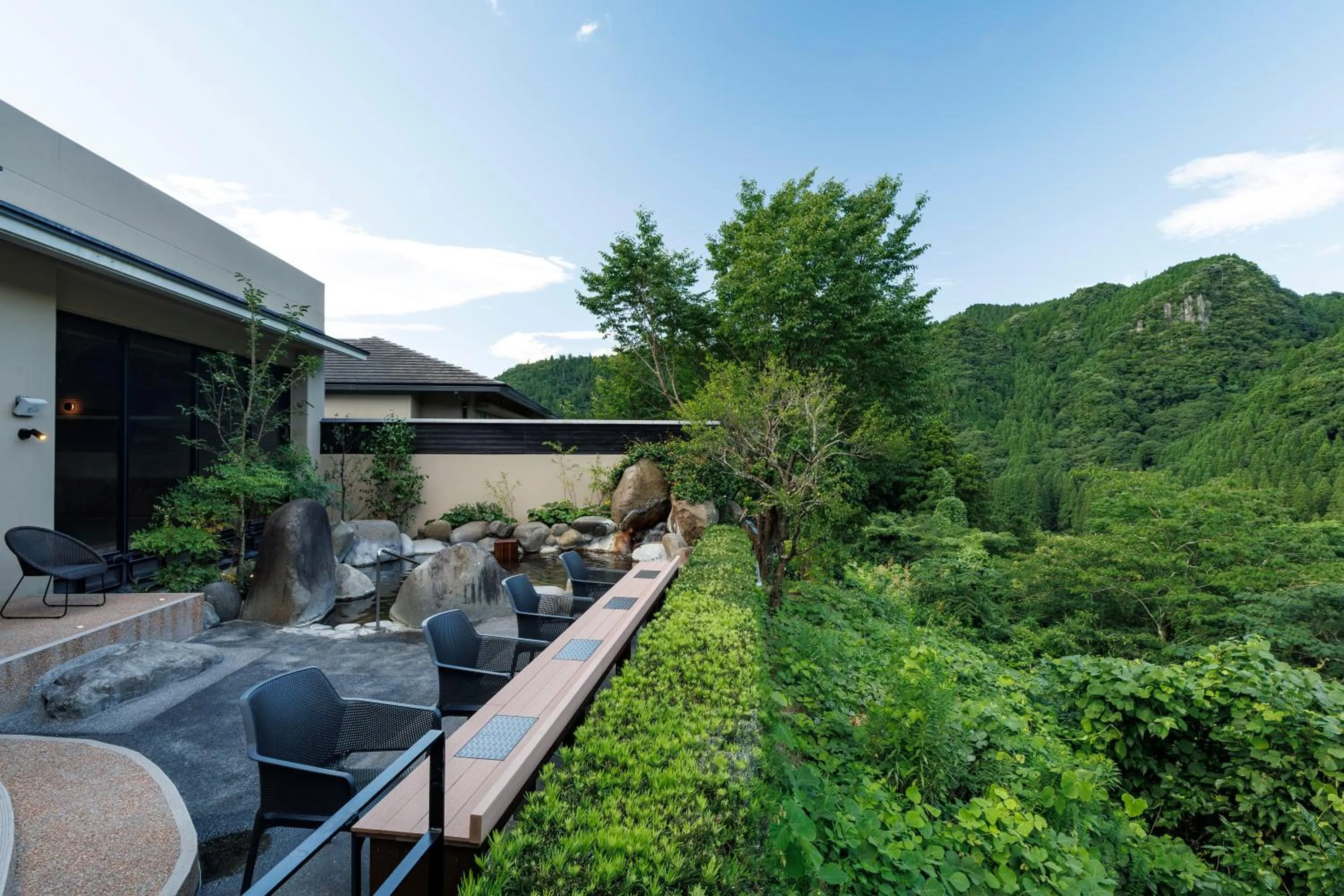 Public Bath in Okuhita Onsen Umehibiki
