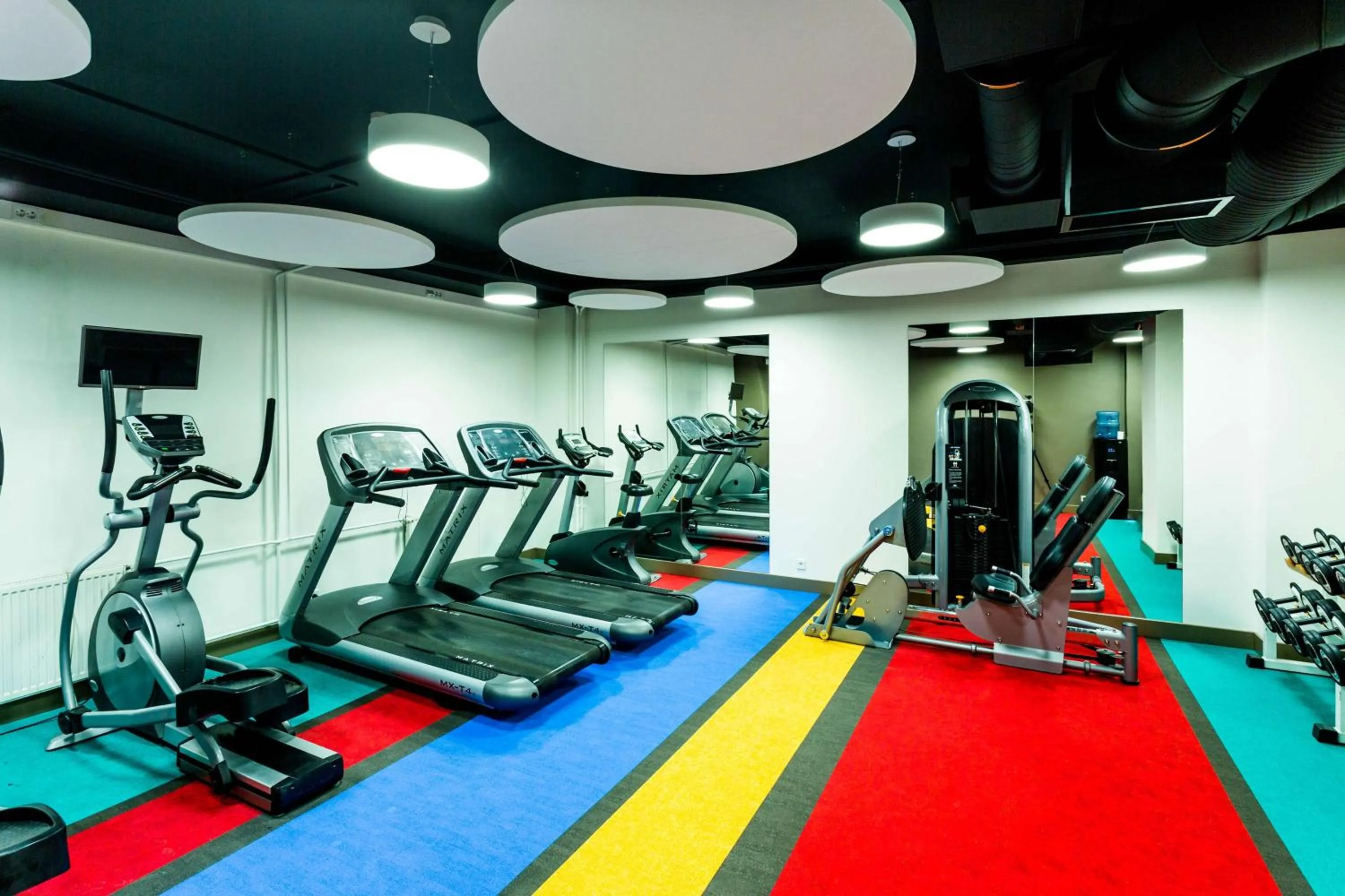 Fitness centre/facilities in Park Inn by Radisson Central Tallinn