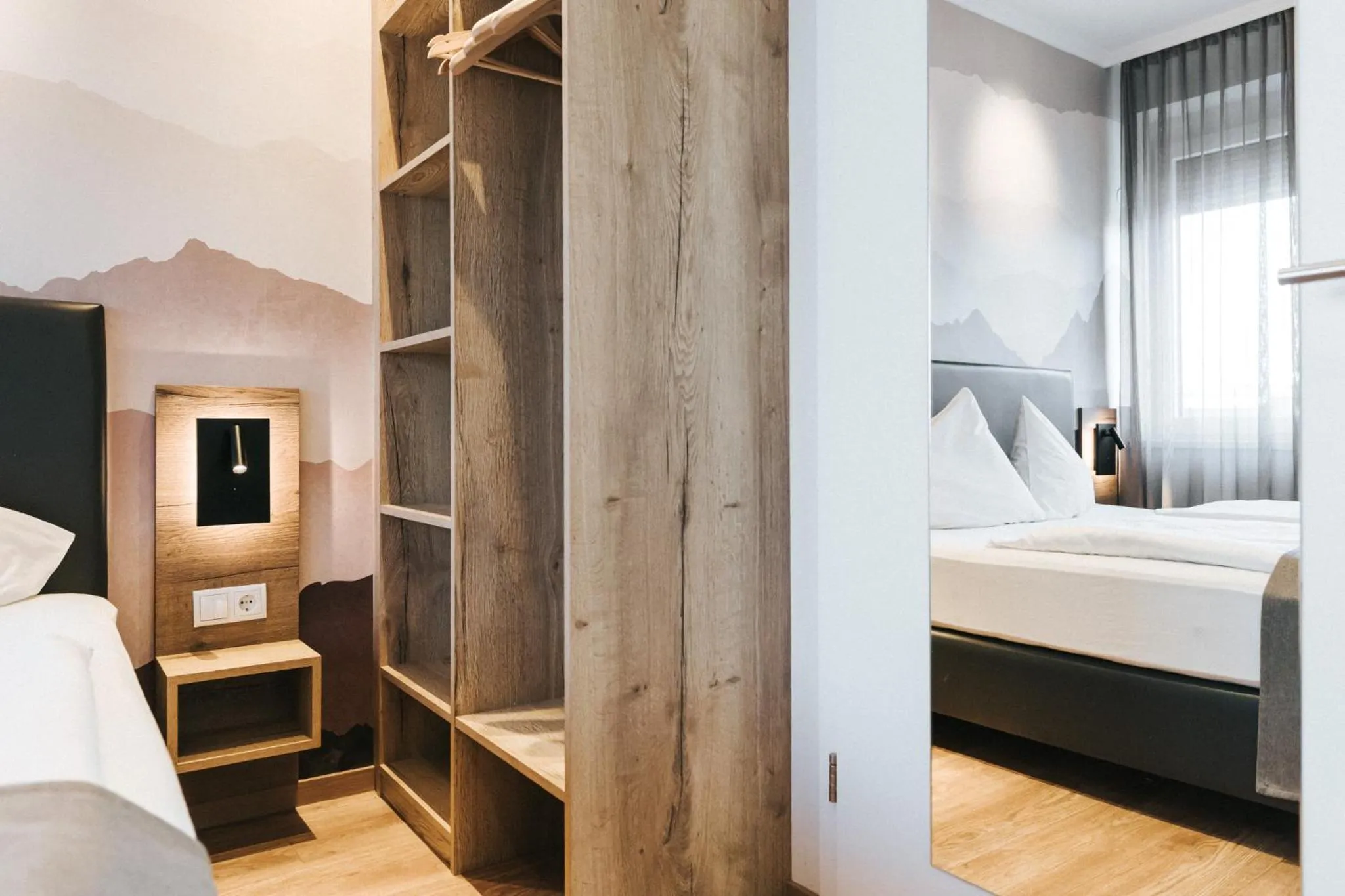 Bed in Hotel Restaurant Auerhahn