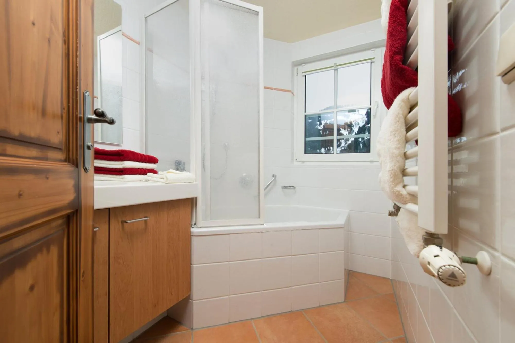 Shower in Familotel Alphotel