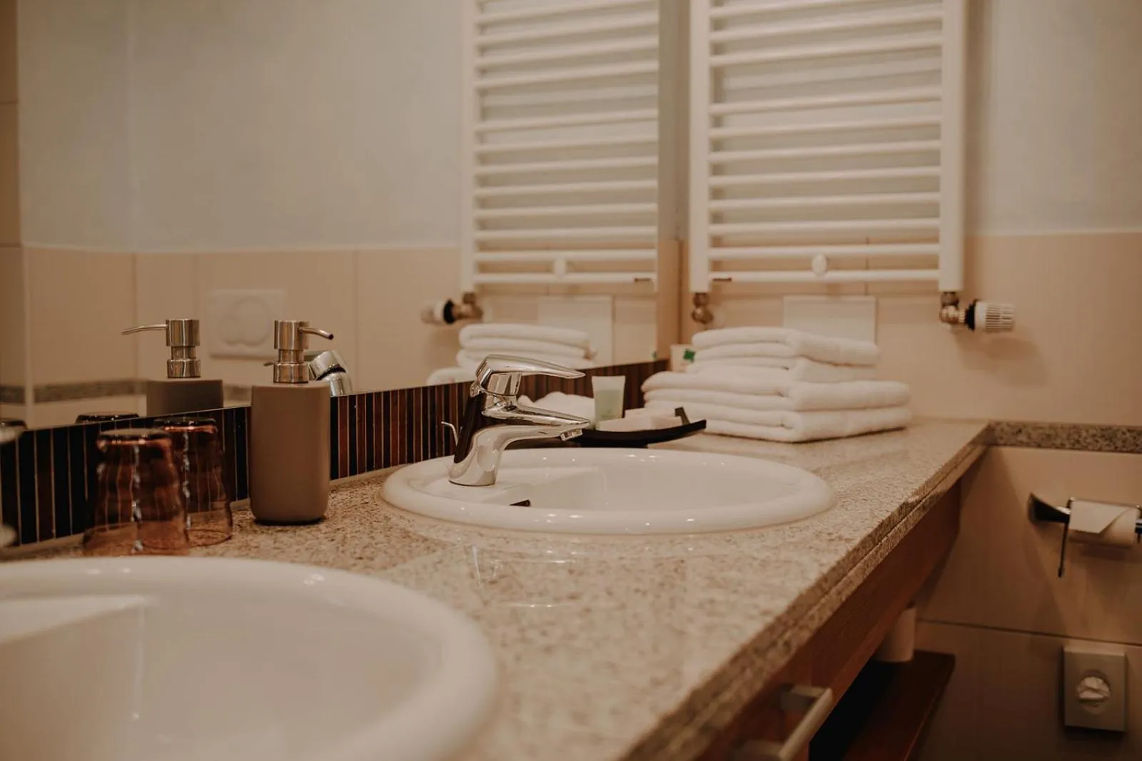 Shower in Hotel Seeblick